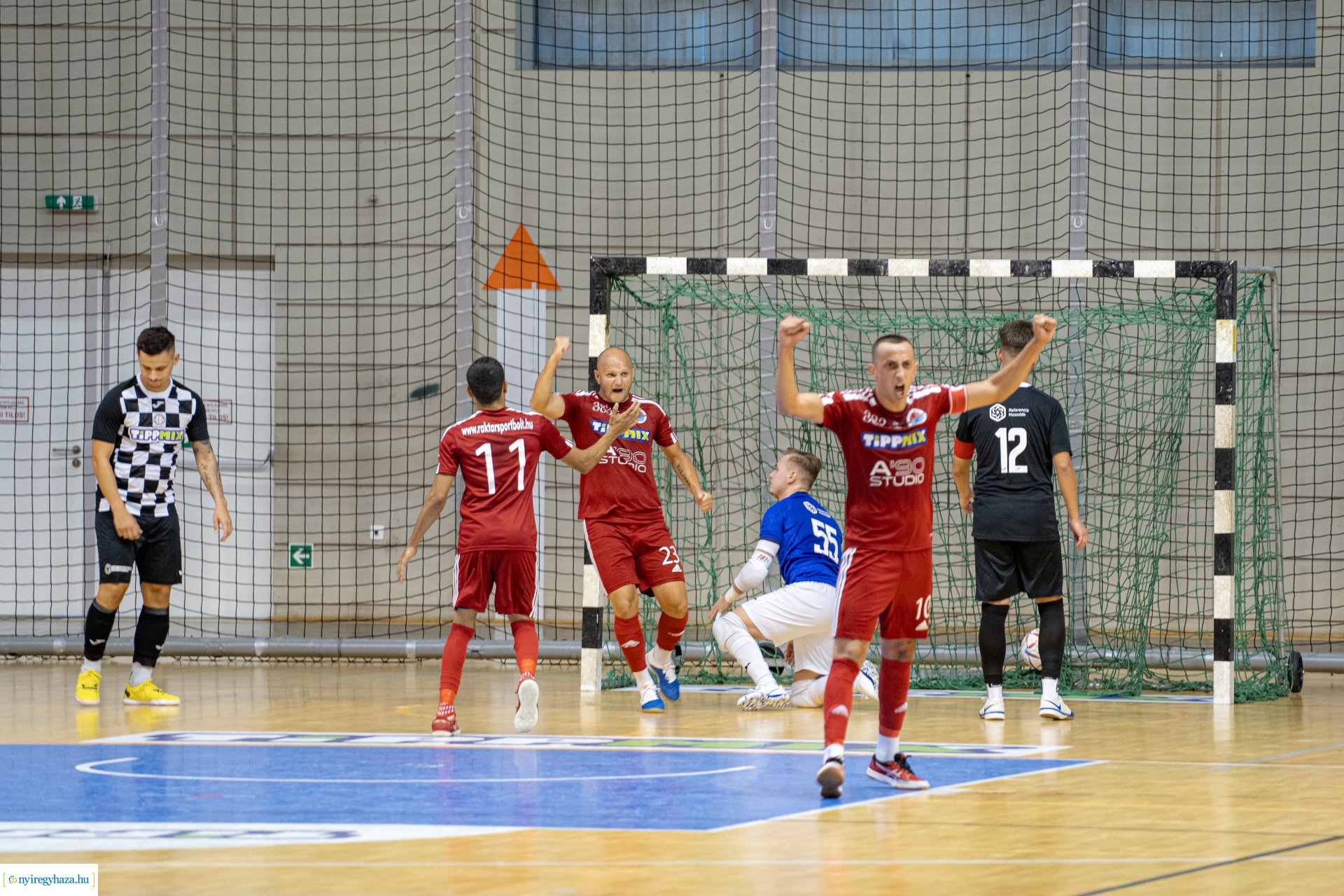 A' Studió Futsal Nyíregyháza vs PTE-PEAC futsal mérkőzés