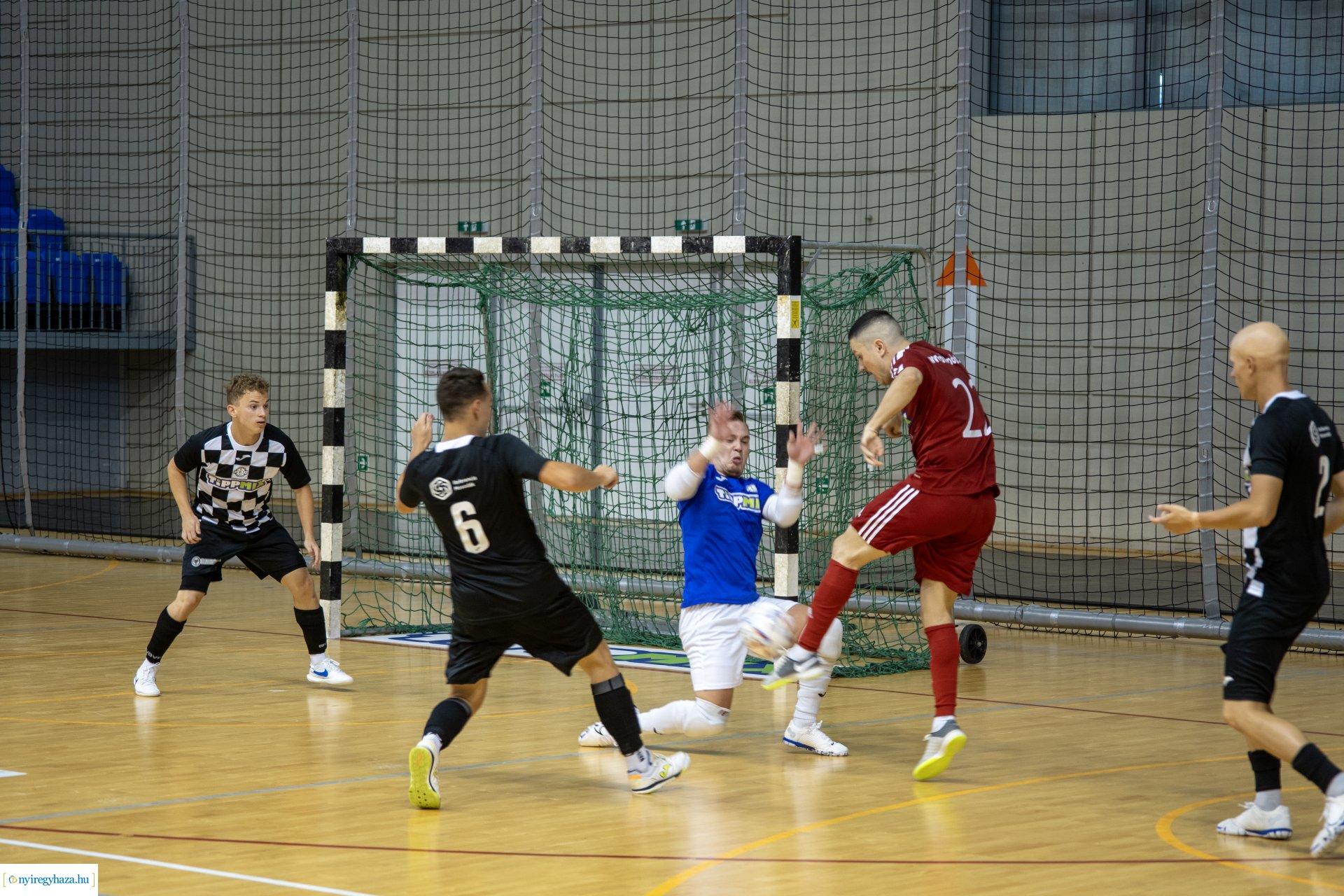 A' Studió Futsal Nyíregyháza vs PTE-PEAC futsal mérkőzés