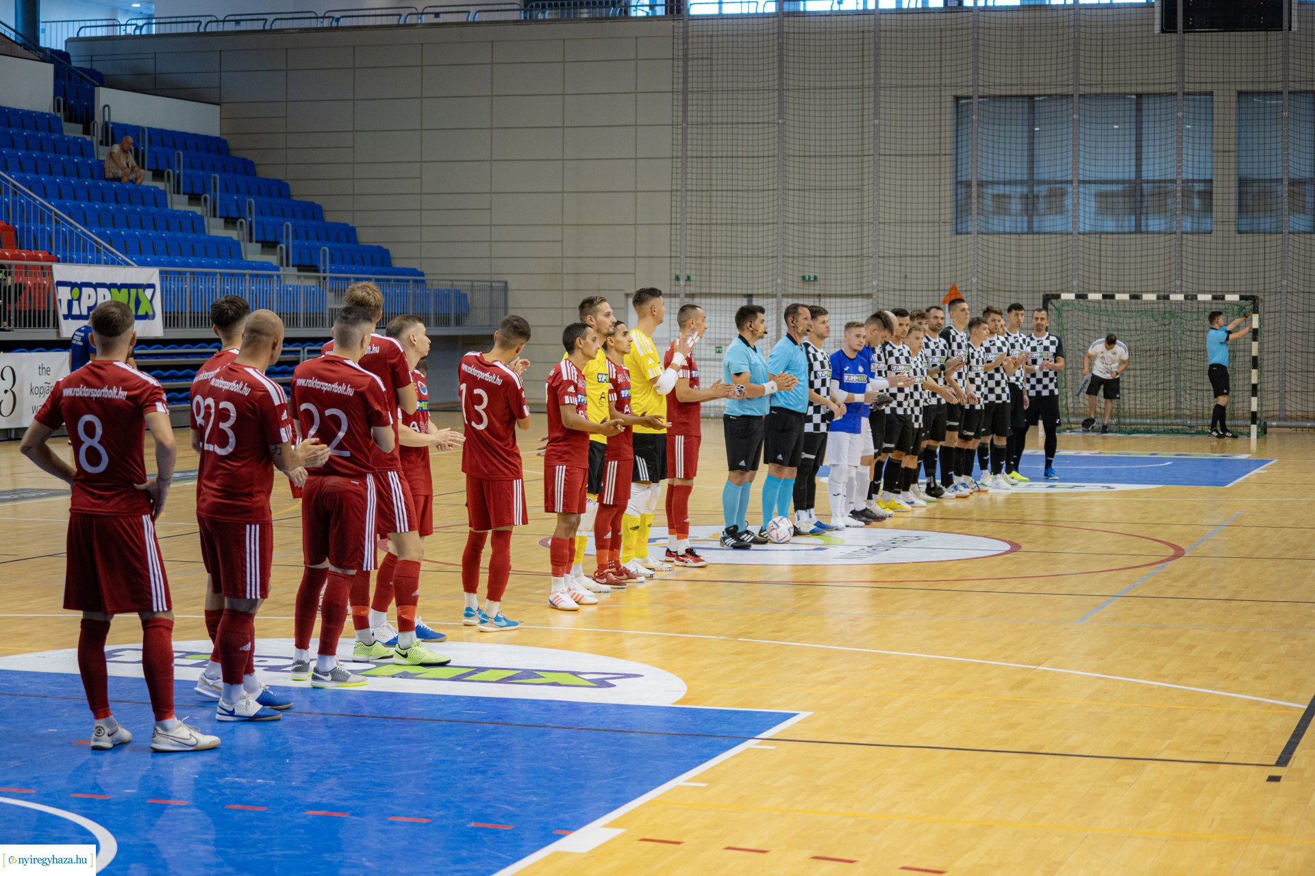 A' Studió Futsal Nyíregyháza vs PTE-PEAC futsal mérkőzés
