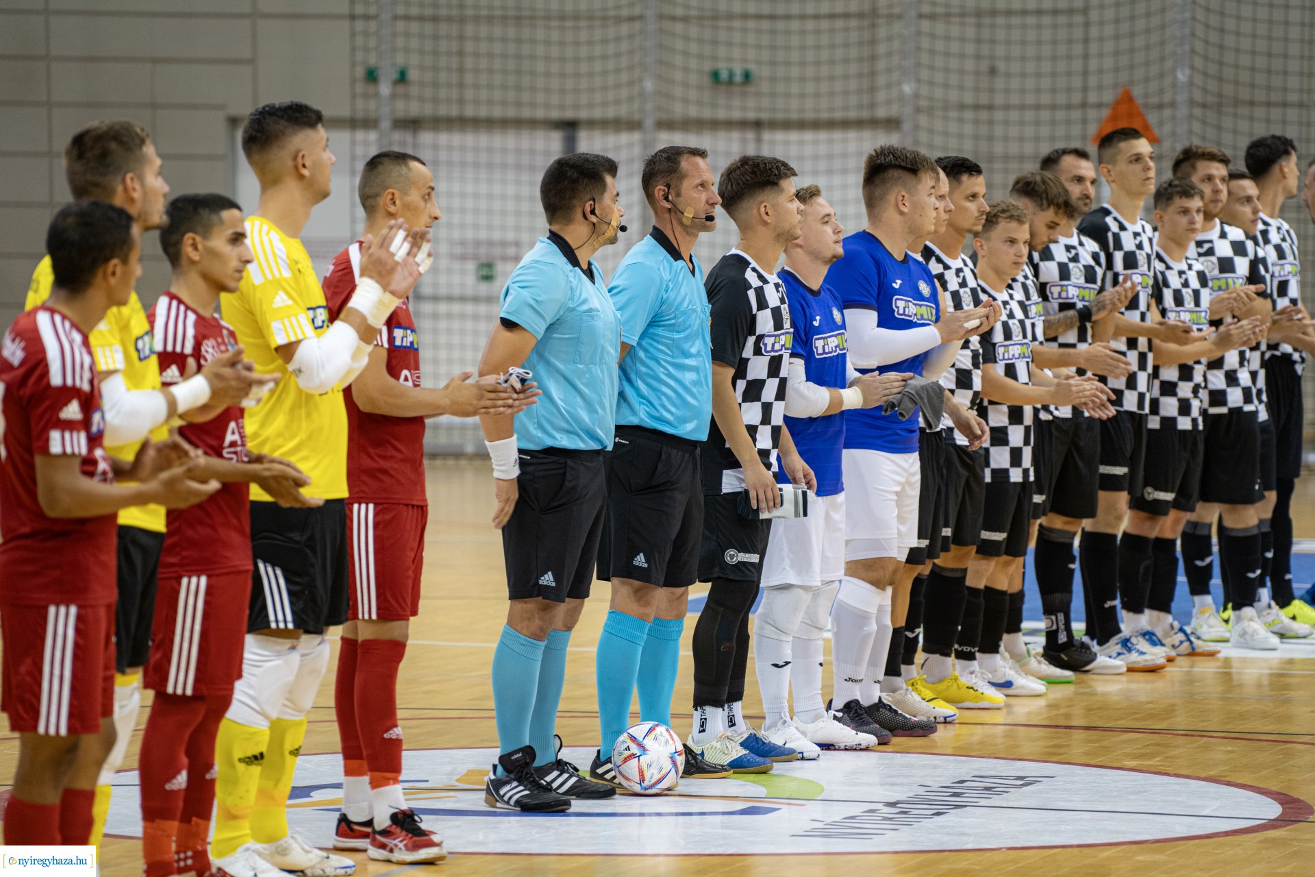 A' Studió Futsal Nyíregyháza vs PTE-PEAC futsal mérkőzés