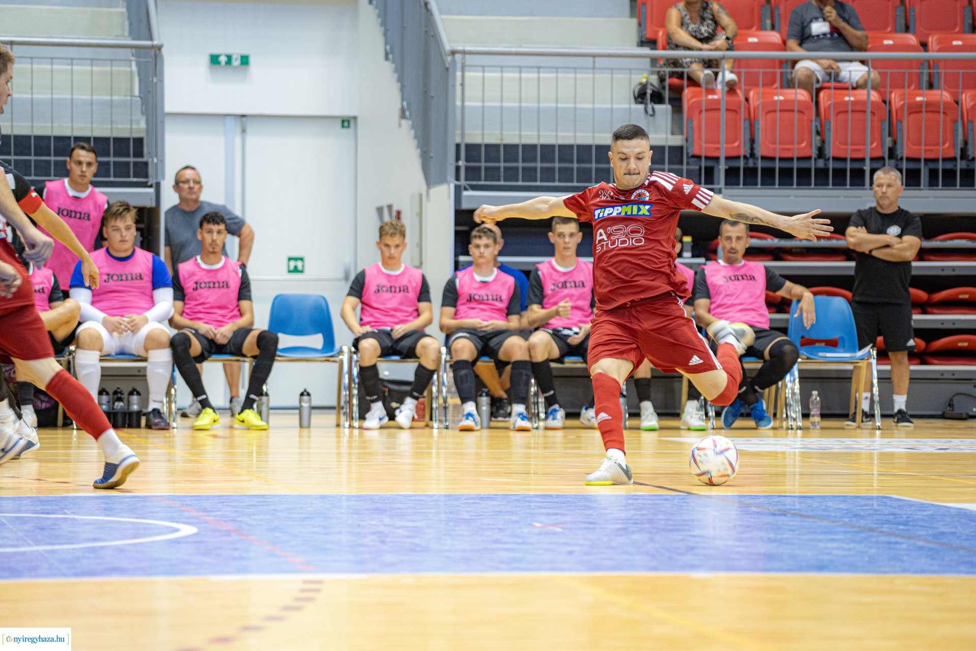 A' Studió Futsal Nyíregyháza vs PTE-PEAC futsal mérkőzés