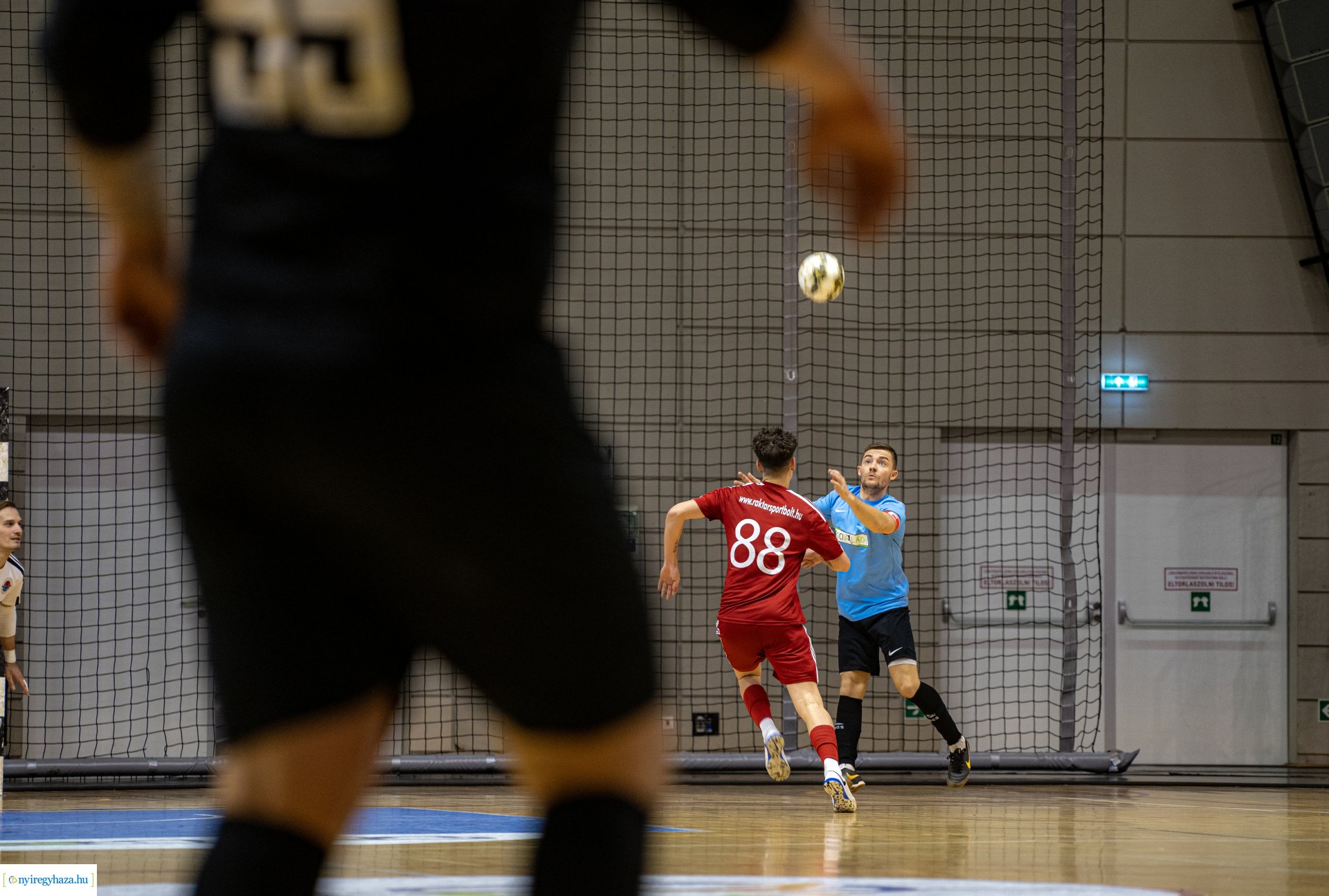 A' Studió Futsal Nyíregyháza vs. Nyírség FC Futsal mérkőzés a Continental Arénában