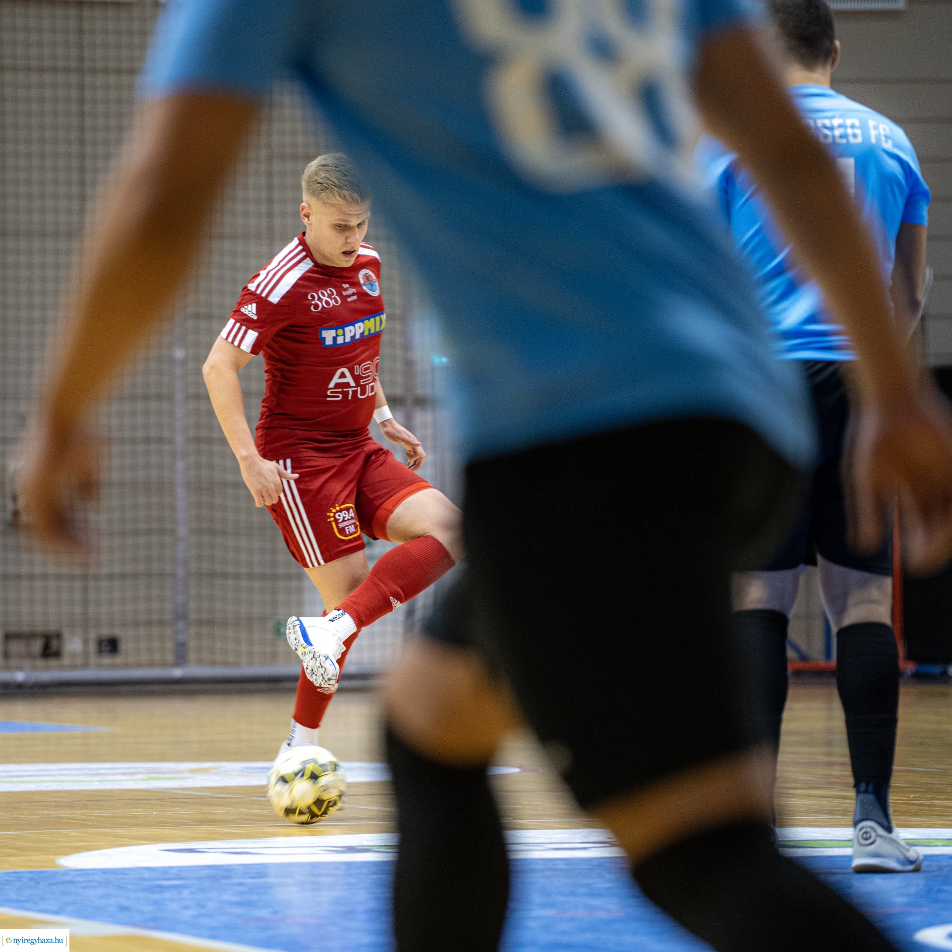 A' Studió Futsal Nyíregyháza vs. Nyírség FC Futsal mérkőzés a Continental Arénában