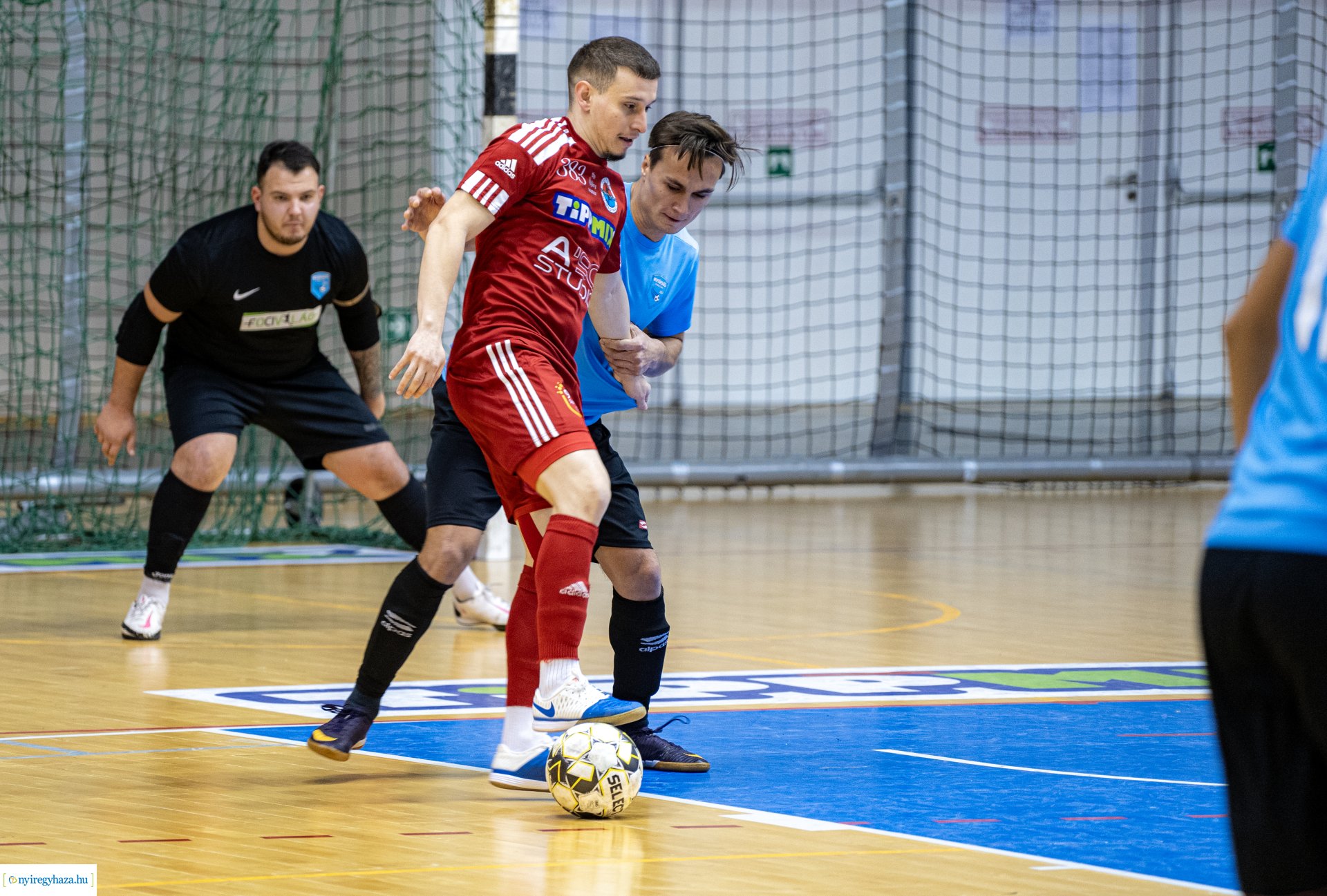 A' Studió Futsal Nyíregyháza vs. Nyírség FC Futsal mérkőzés a Continental Arénában