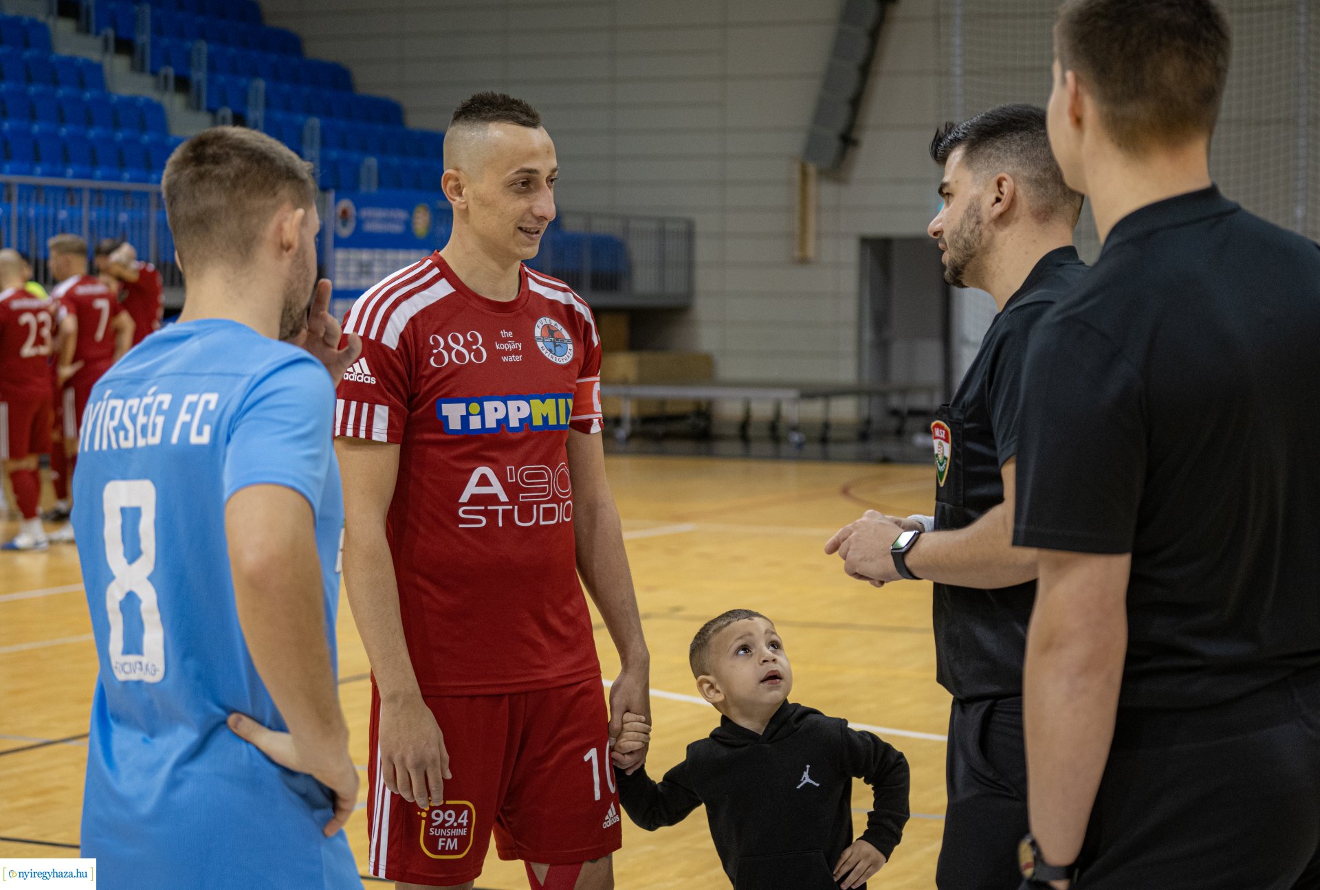 A' Studió Futsal Nyíregyháza vs. Nyírség FC Futsal mérkőzés a Continental Arénában