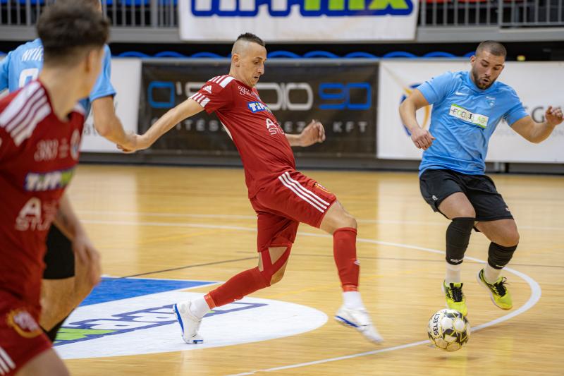 A' Studió Futsal Nyíregyháza vs. Nyírség FC Futsal mérkőzés a Continental Arénában