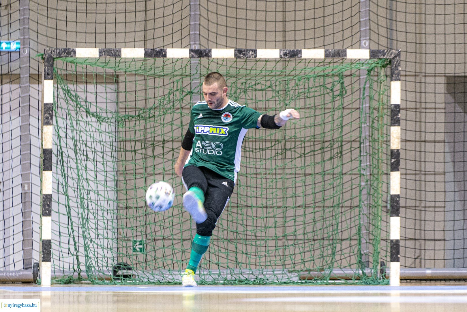 A STUDIO Nyíregyháza - ELTE-BEAC Budapest Futsal mérkőzés a Continental Arénában