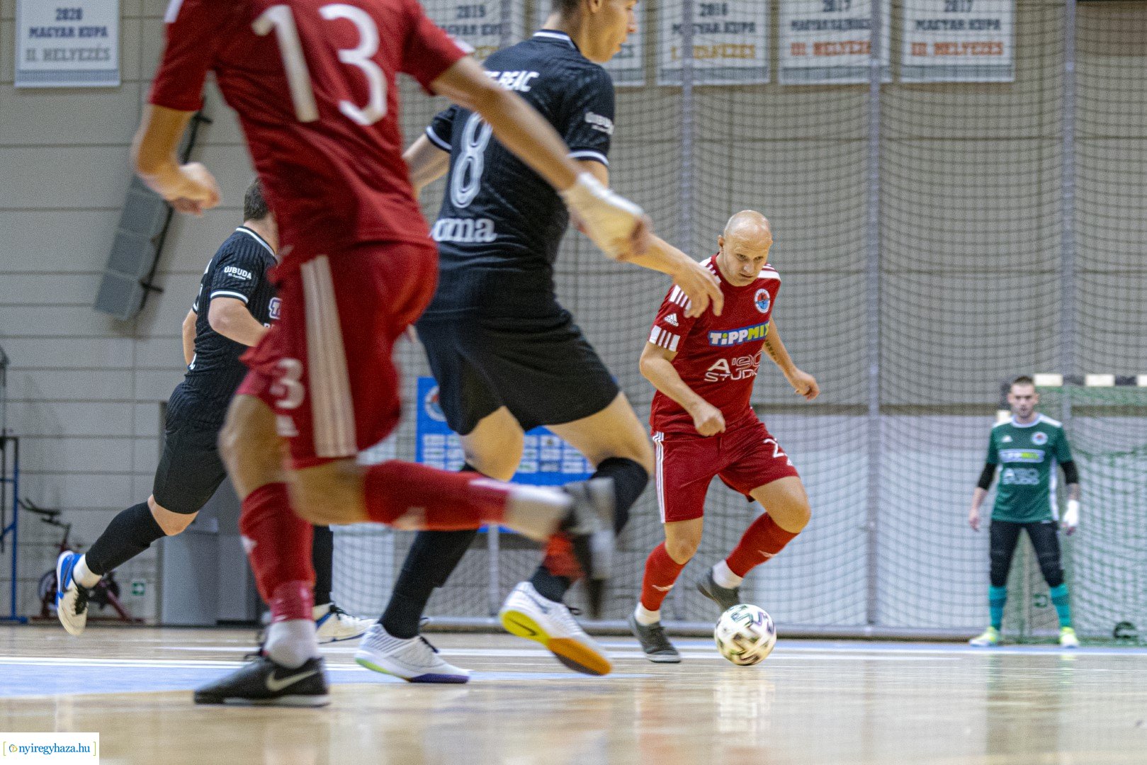 A STUDIO Nyíregyháza - ELTE-BEAC Budapest Futsal mérkőzés a Continental Arénában
