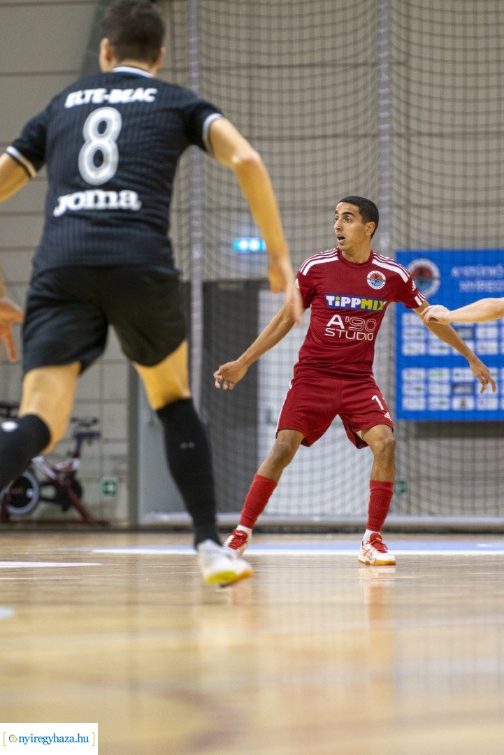 A STUDIO Nyíregyháza - ELTE-BEAC Budapest Futsal mérkőzés a Continental Arénában