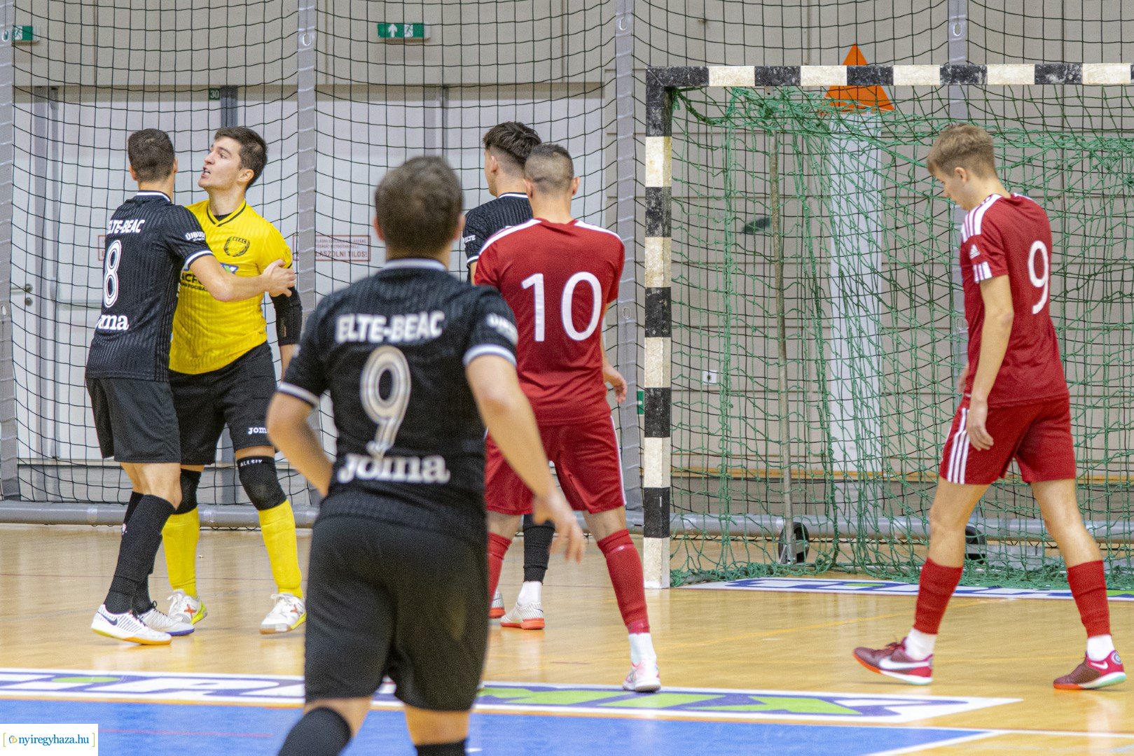 A STUDIO Nyíregyháza - ELTE-BEAC Budapest Futsal mérkőzés a Continental Arénában