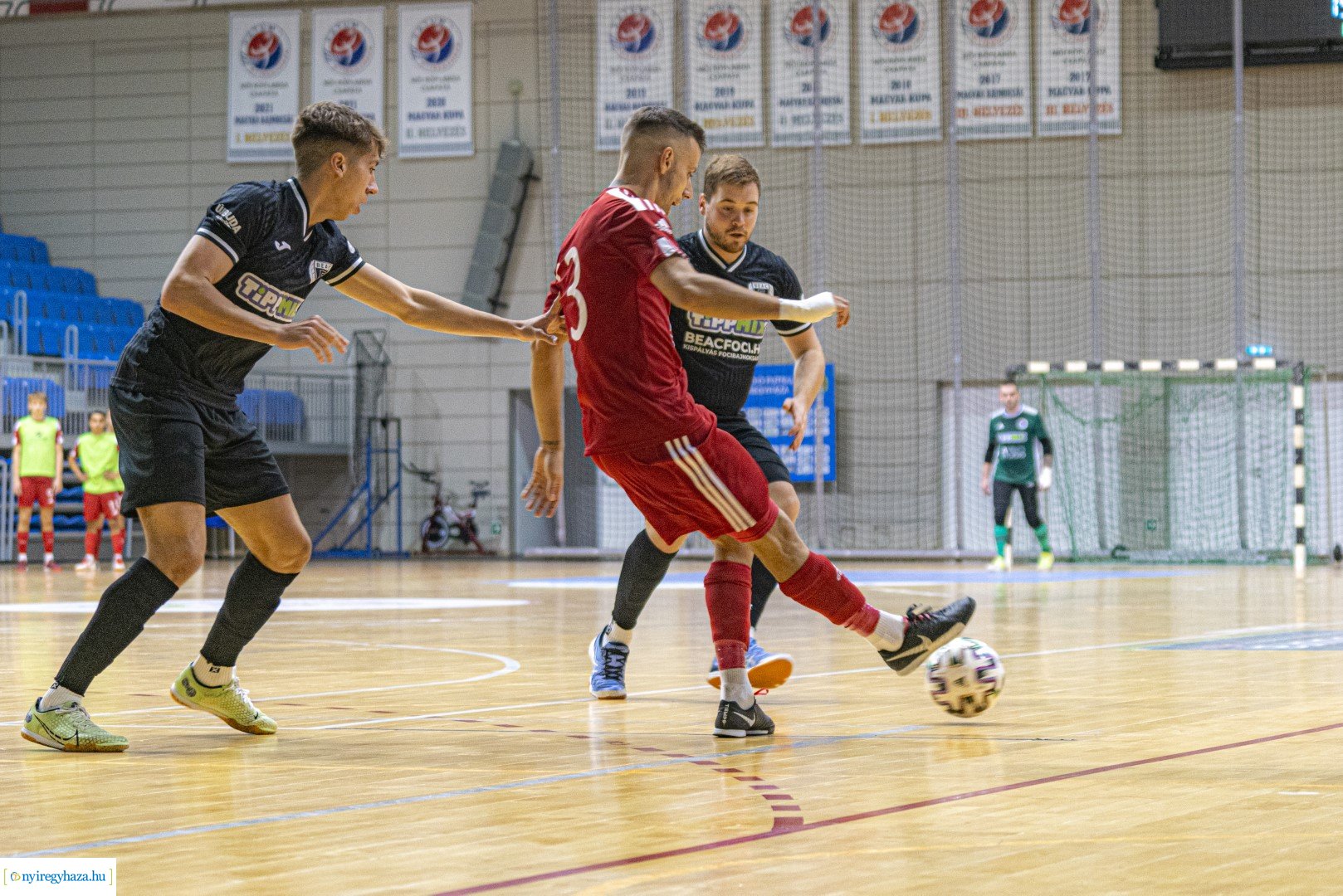 A STUDIO Nyíregyháza - ELTE-BEAC Budapest Futsal mérkőzés a Continental Arénában
