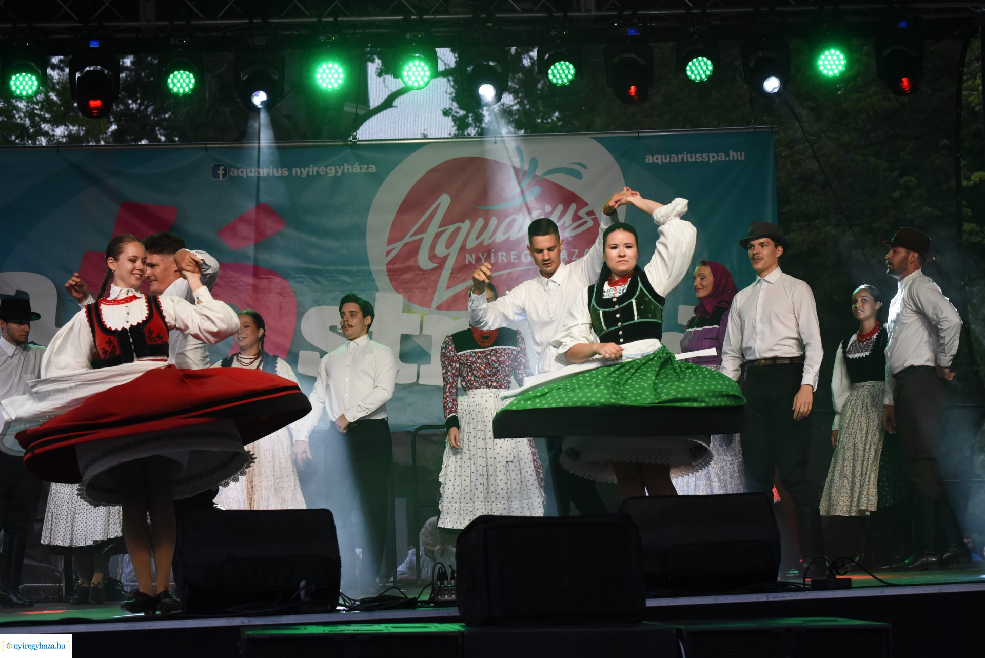 A Szabolcs Néptáncegyüttes a SóstóSerFeszten