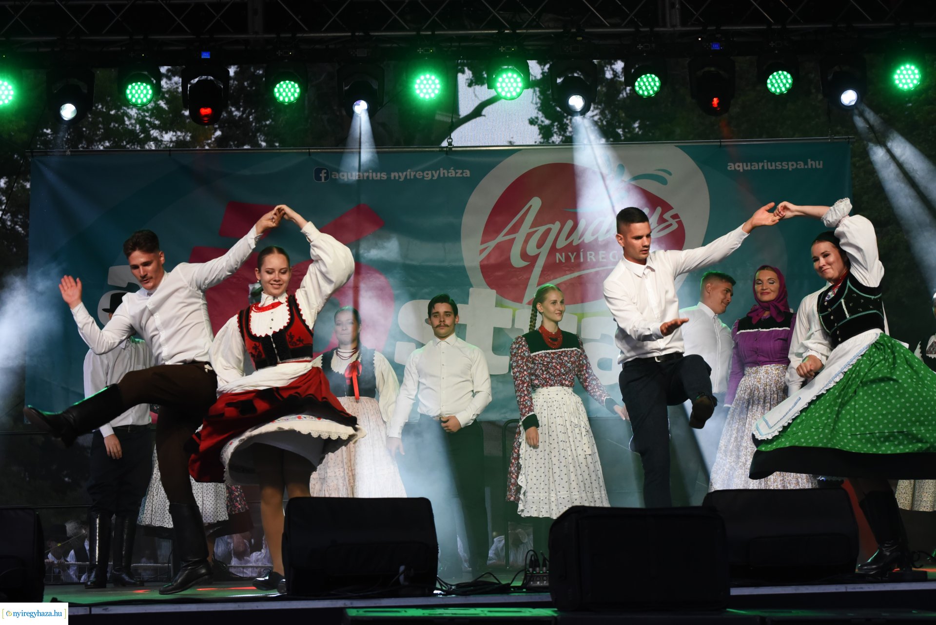 A Szabolcs Néptáncegyüttes a SóstóSerFeszten