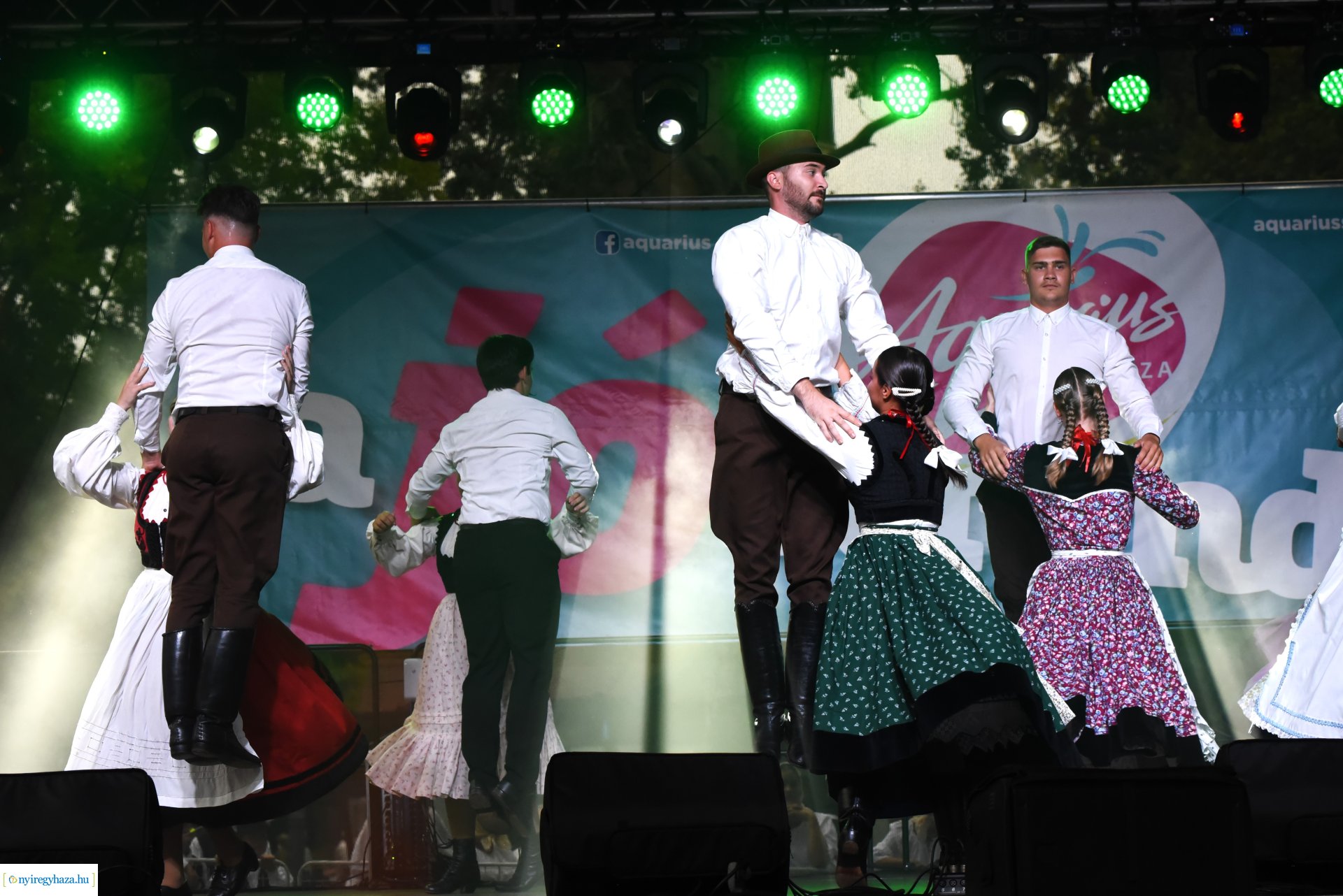 A Szabolcs Néptáncegyüttes a SóstóSerFeszten