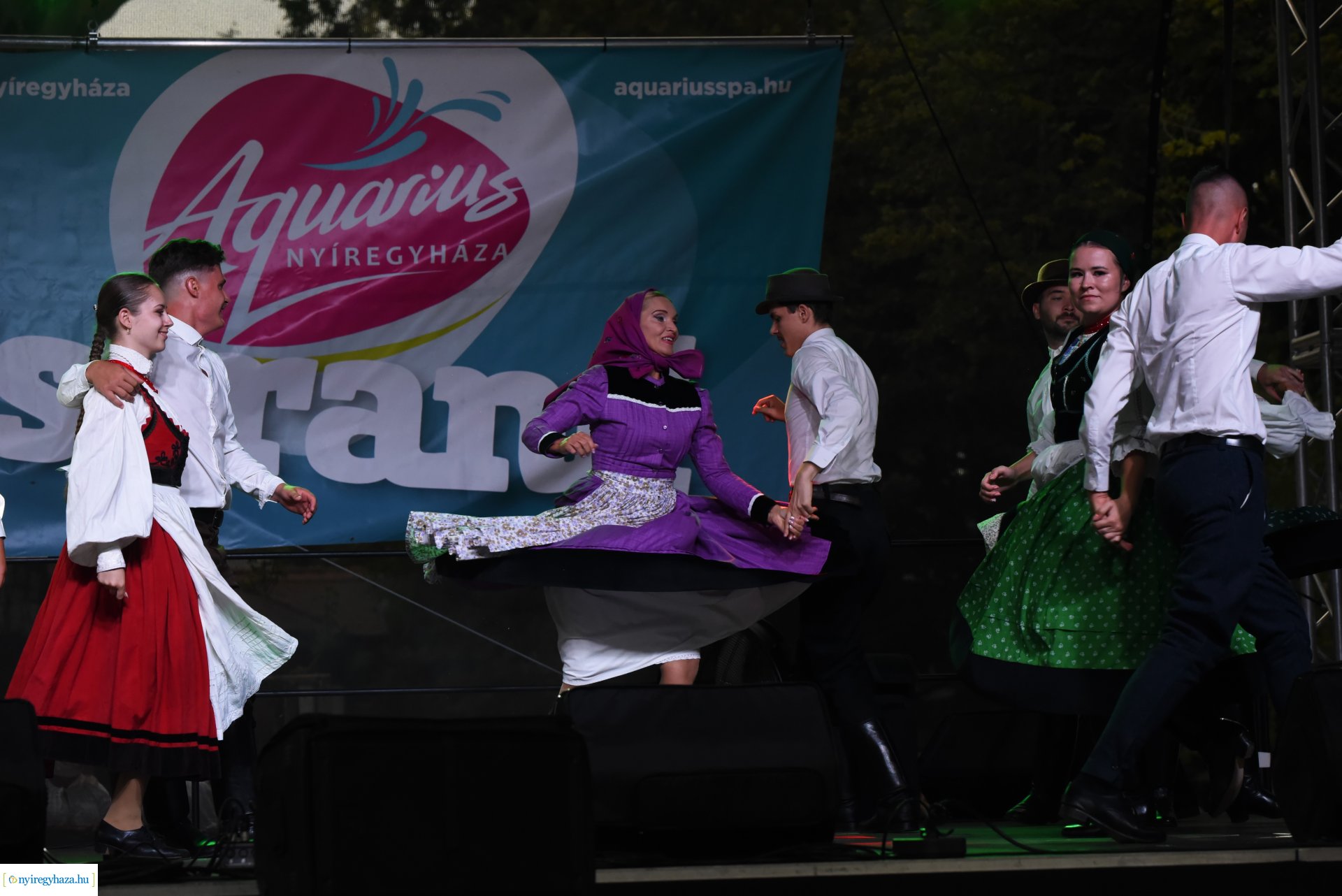 A Szabolcs Néptáncegyüttes a SóstóSerFeszten