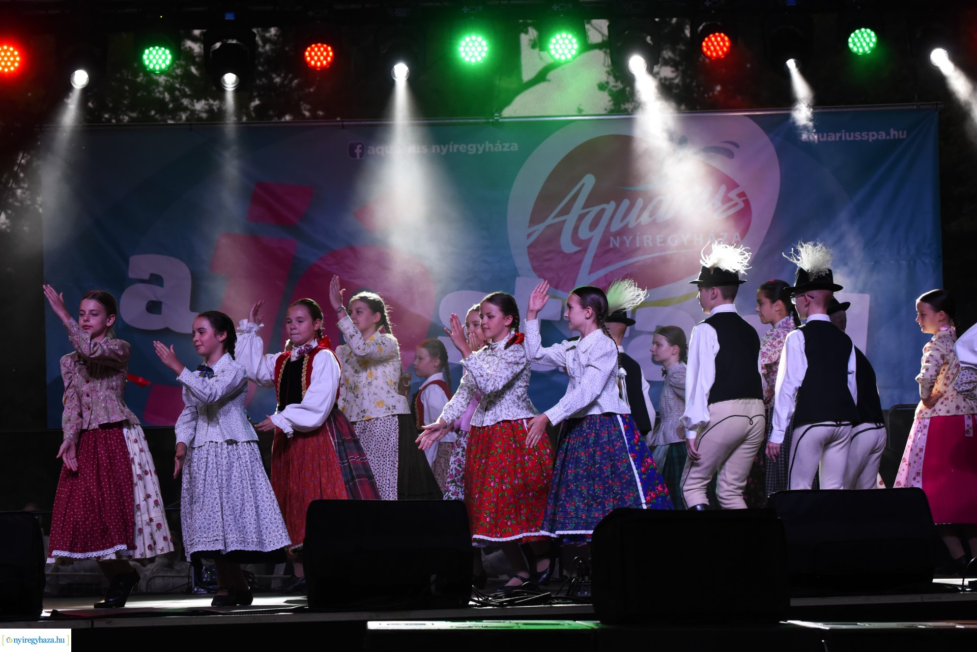 A Szabolcs Néptáncegyüttes a SóstóSerFeszten