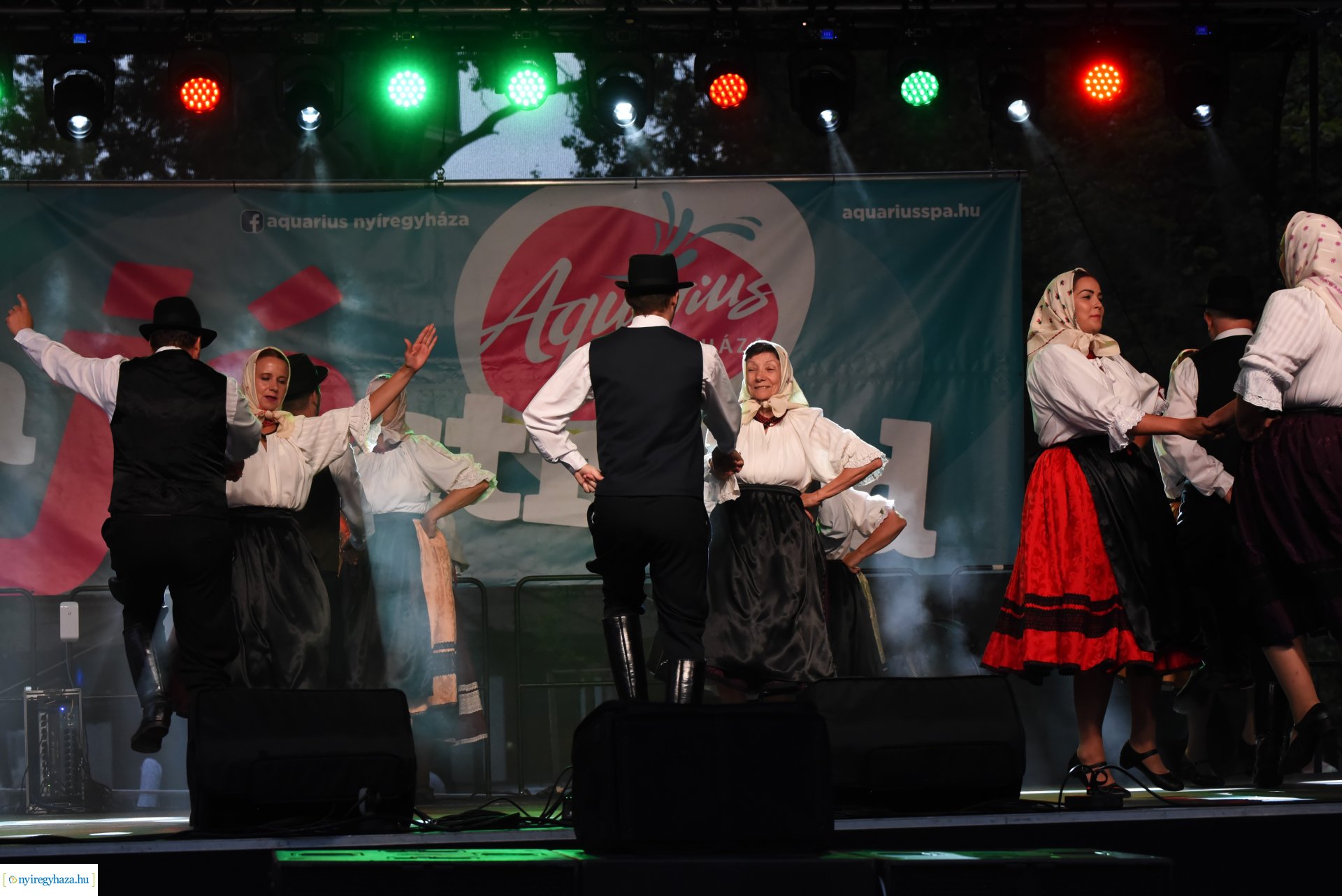 A Szabolcs Néptáncegyüttes a SóstóSerFeszten