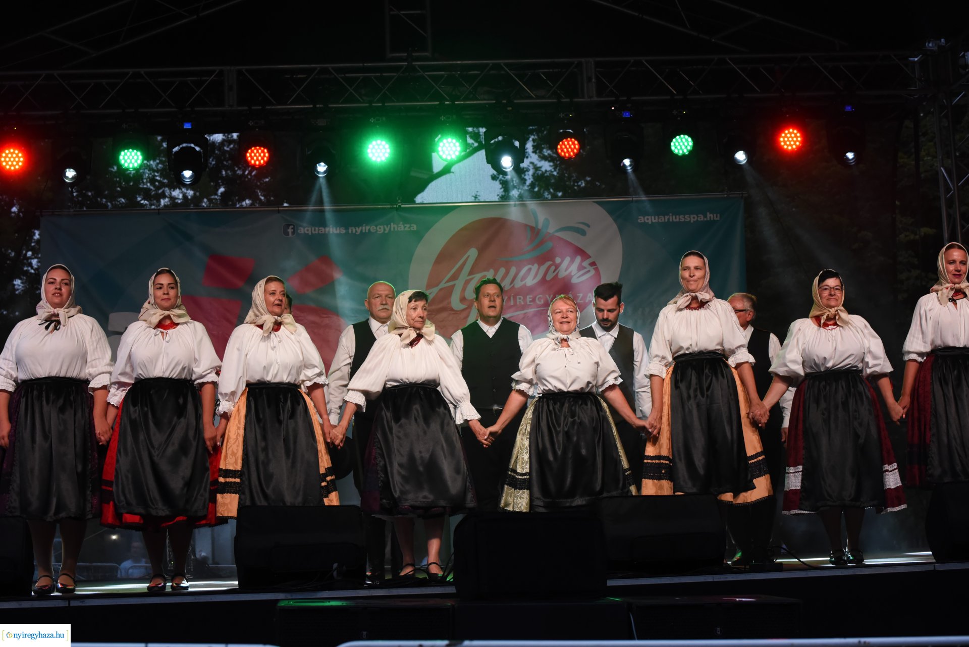 A Szabolcs Néptáncegyüttes a SóstóSerFeszten