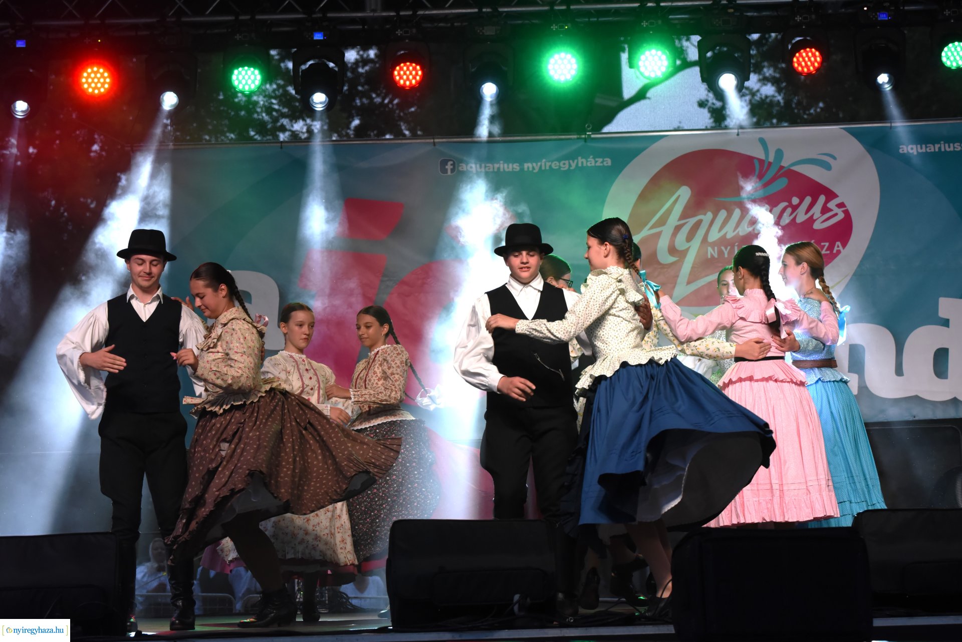 A Szabolcs Néptáncegyüttes a SóstóSerFeszten