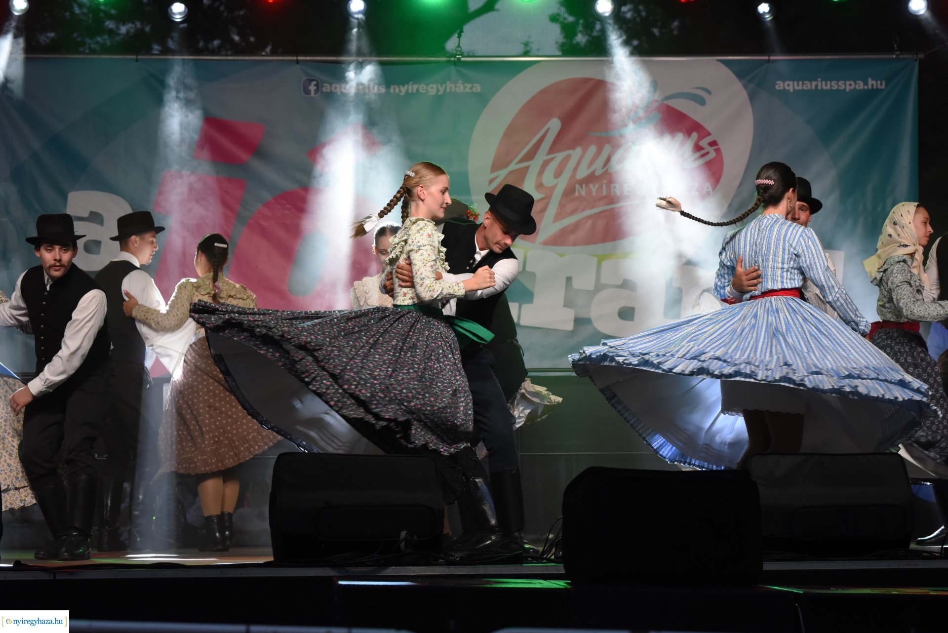 A Szabolcs Néptáncegyüttes a SóstóSerFeszten