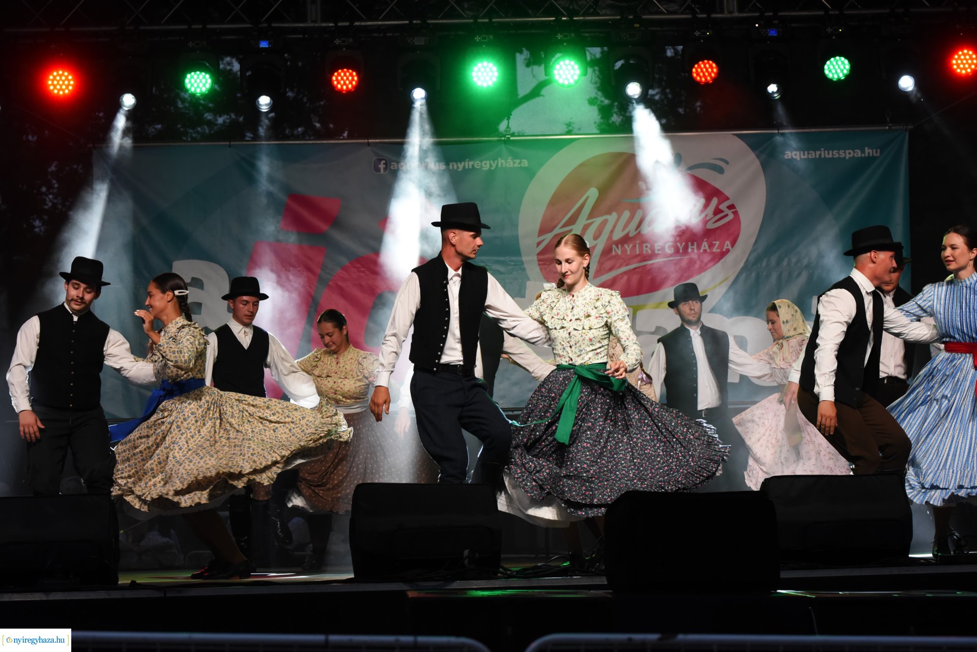 A Szabolcs Néptáncegyüttes a SóstóSerFeszten