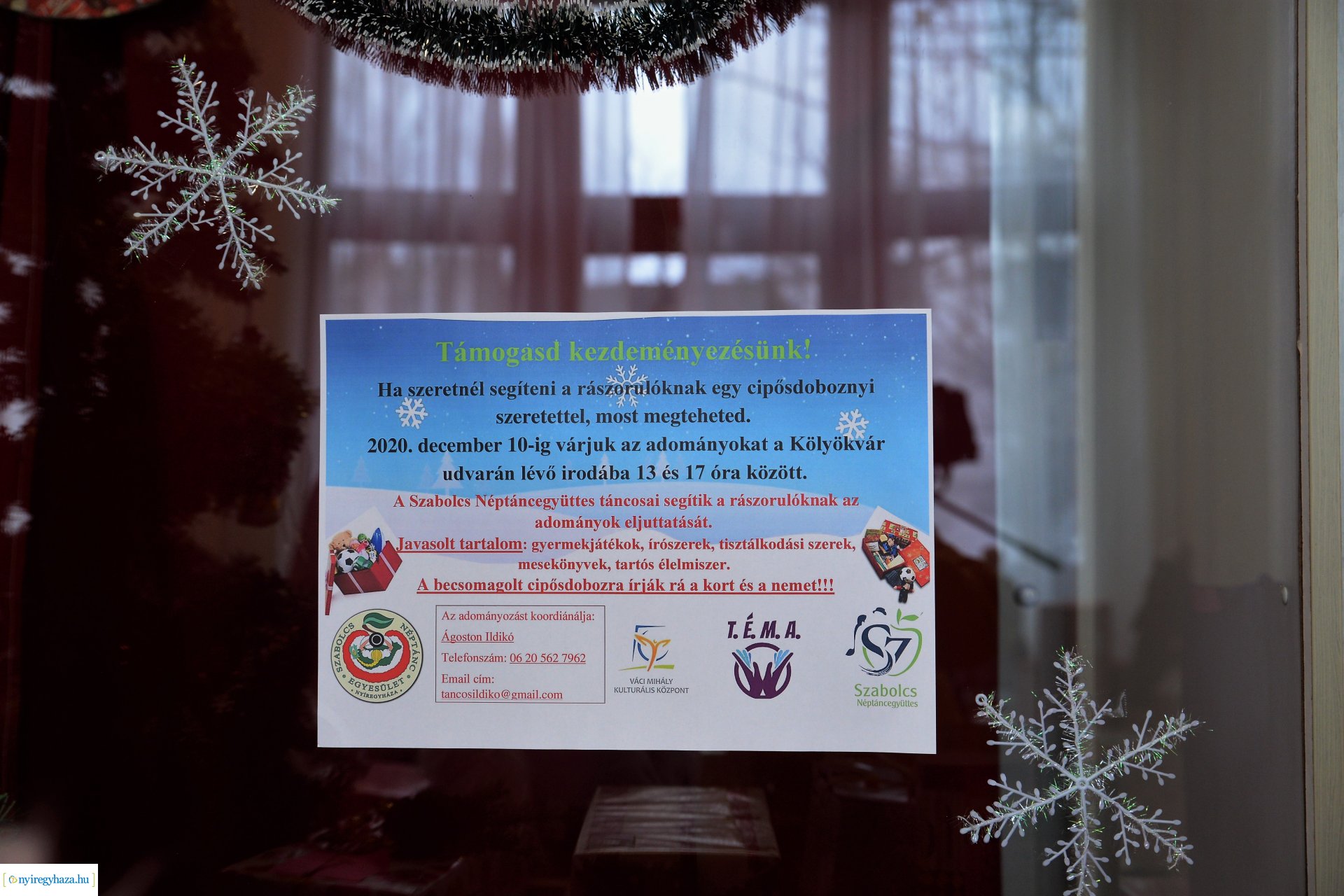 A Szabolcs Néptáncegyüttes által összegyűjtött adományok hamarosan a rászorulókhoz érkezik