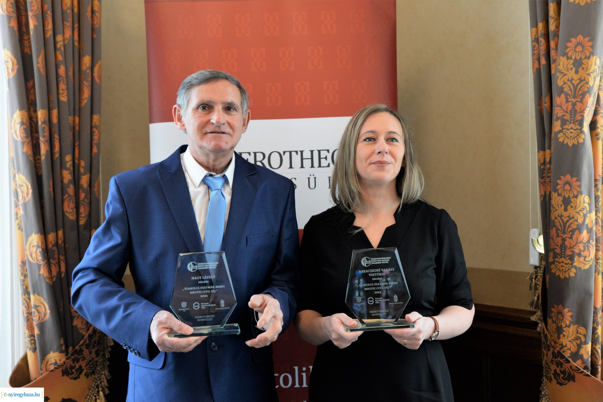 A Szabolcs-Szatmár-Bereg Megyei Civil Díj átadásán
