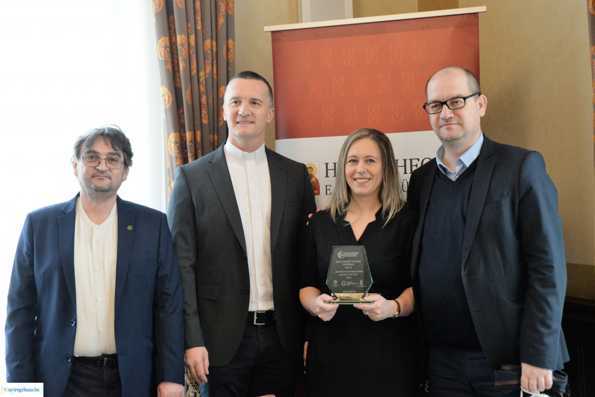A Szabolcs-Szatmár-Bereg Megyei Civil Díj átadásán