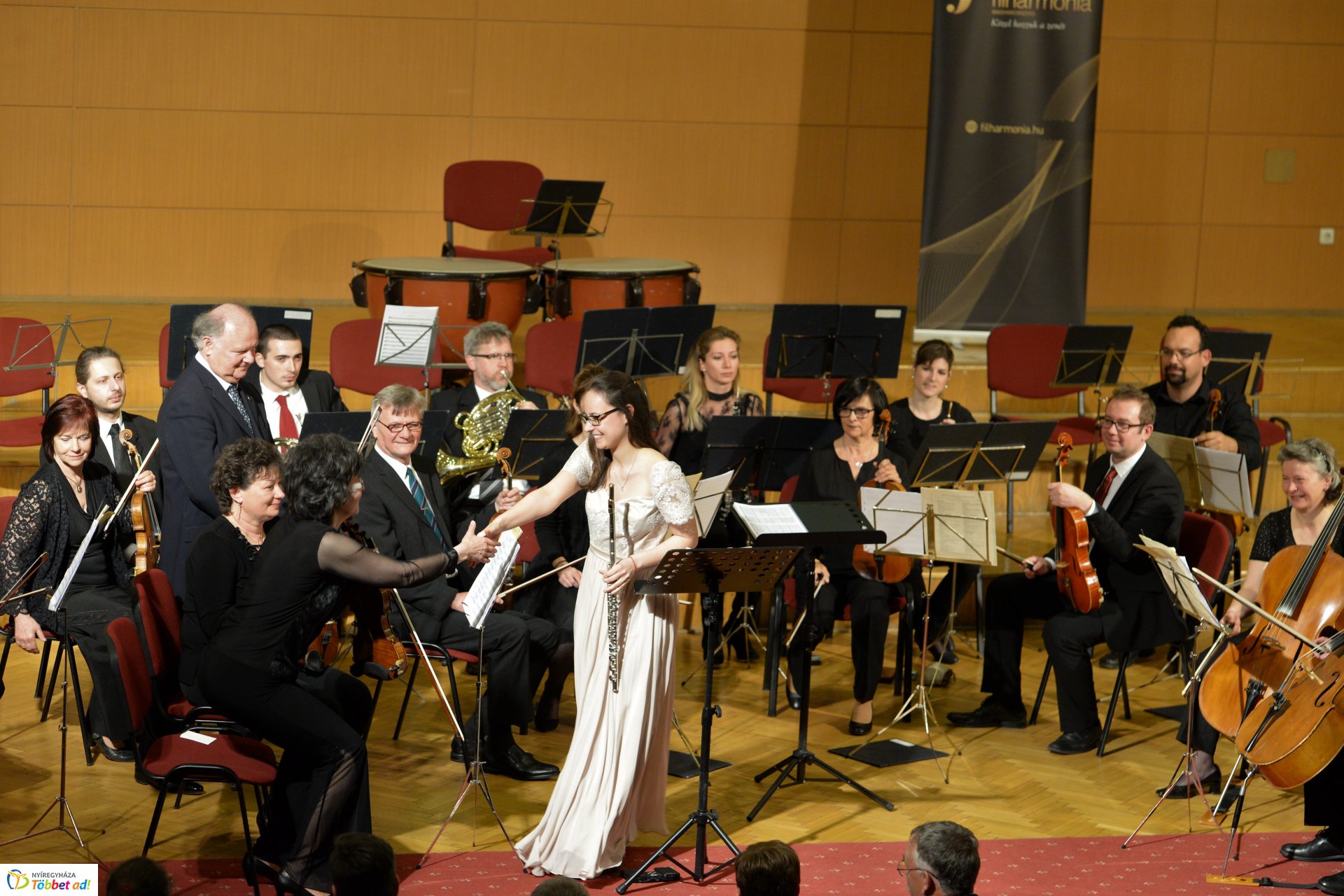 A Szabolcsi Szimfonikus Zenekar fellépése a Filharmónia Magyarország évadzáró koncertjén