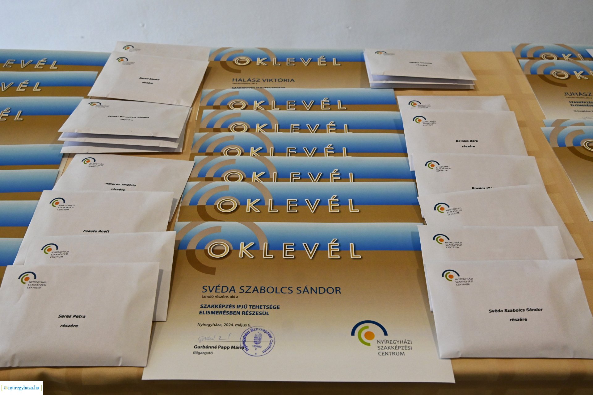 A Szakképzés Ifjú Tegetségei - díjátadás 2024