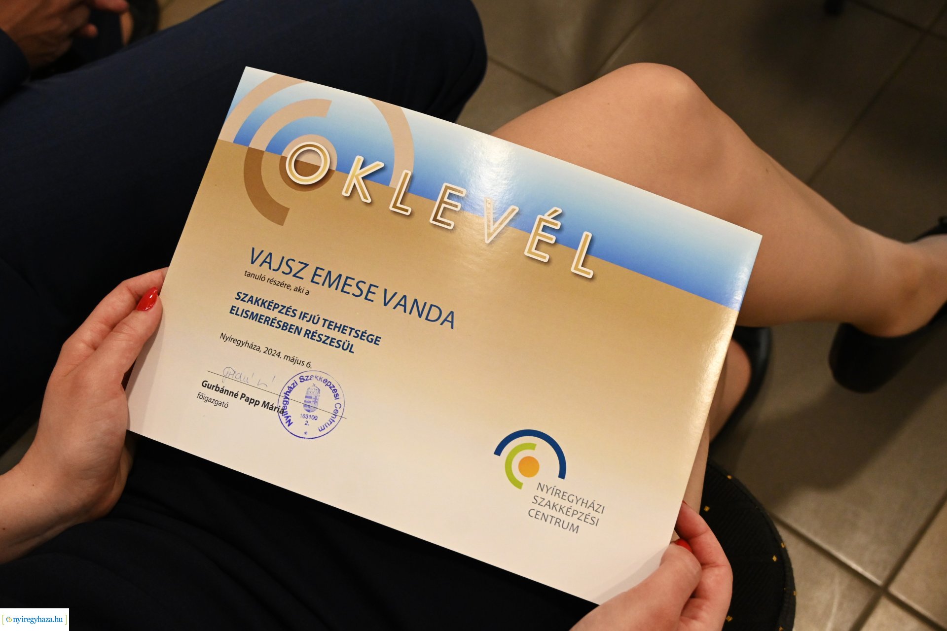 A Szakképzés Ifjú Tegetségei - díjátadás 2024