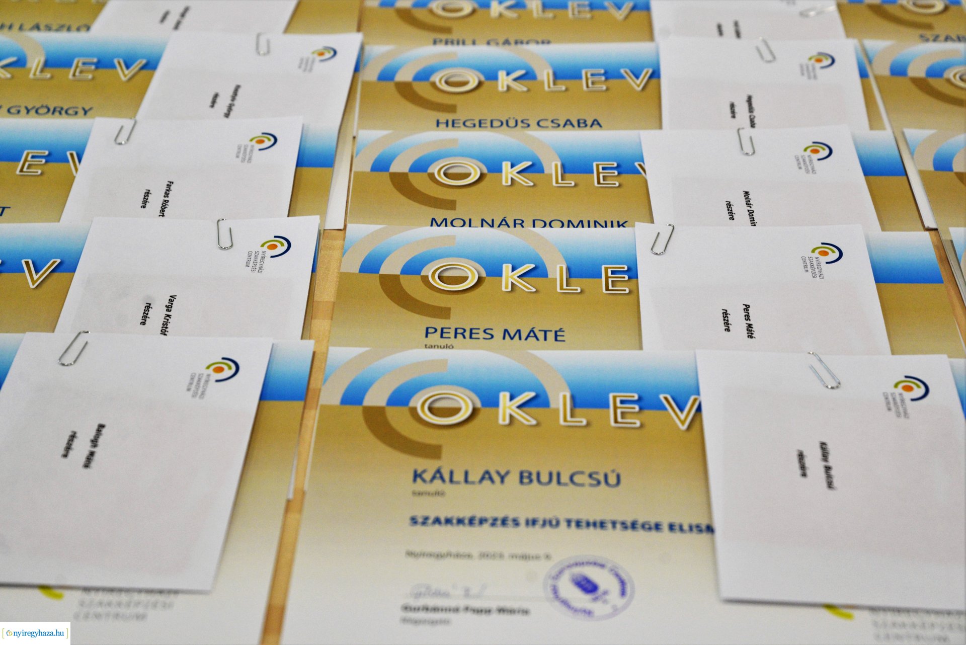 A Szakképzés ifjú tehetsége - díjátadó