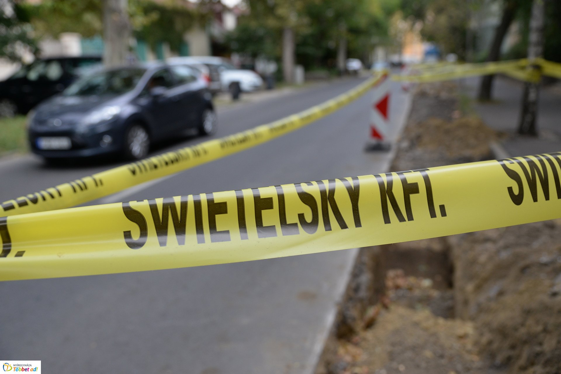 A Szarvas utca is megújul