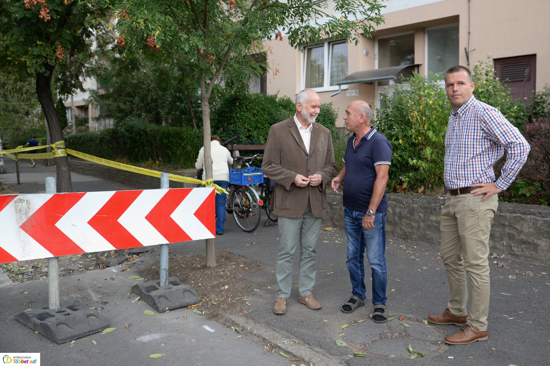 A Szarvas utca is megújul