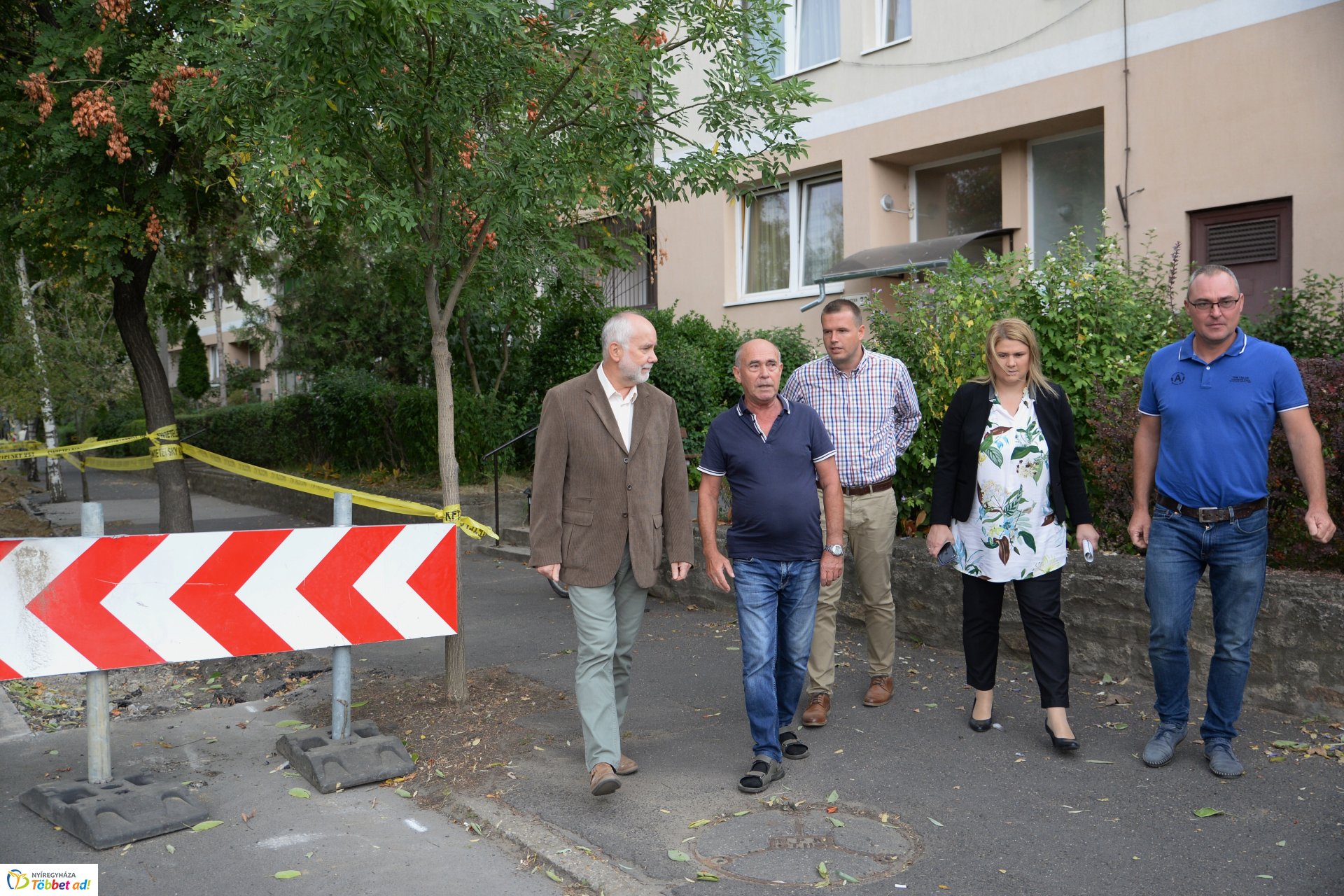 A Szarvas utca is megújul