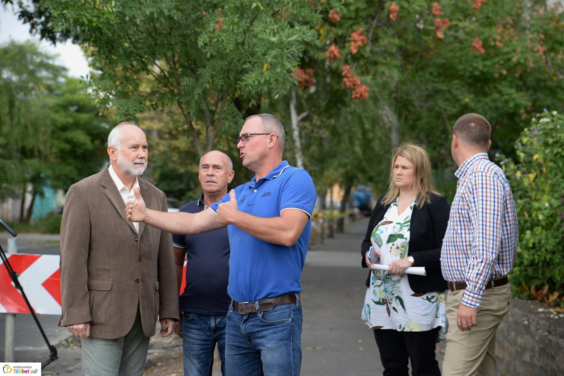 A Szarvas utca is megújul