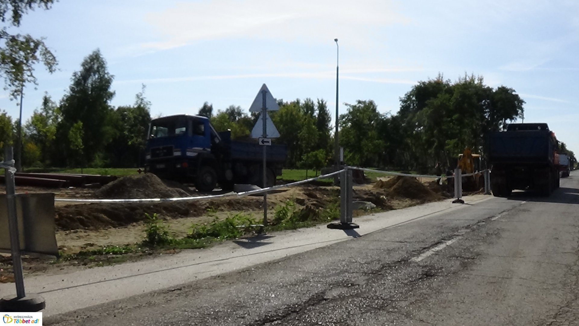 A Szélsőbokori út zsákutca az Ív utcától a Tiszavasvári útig