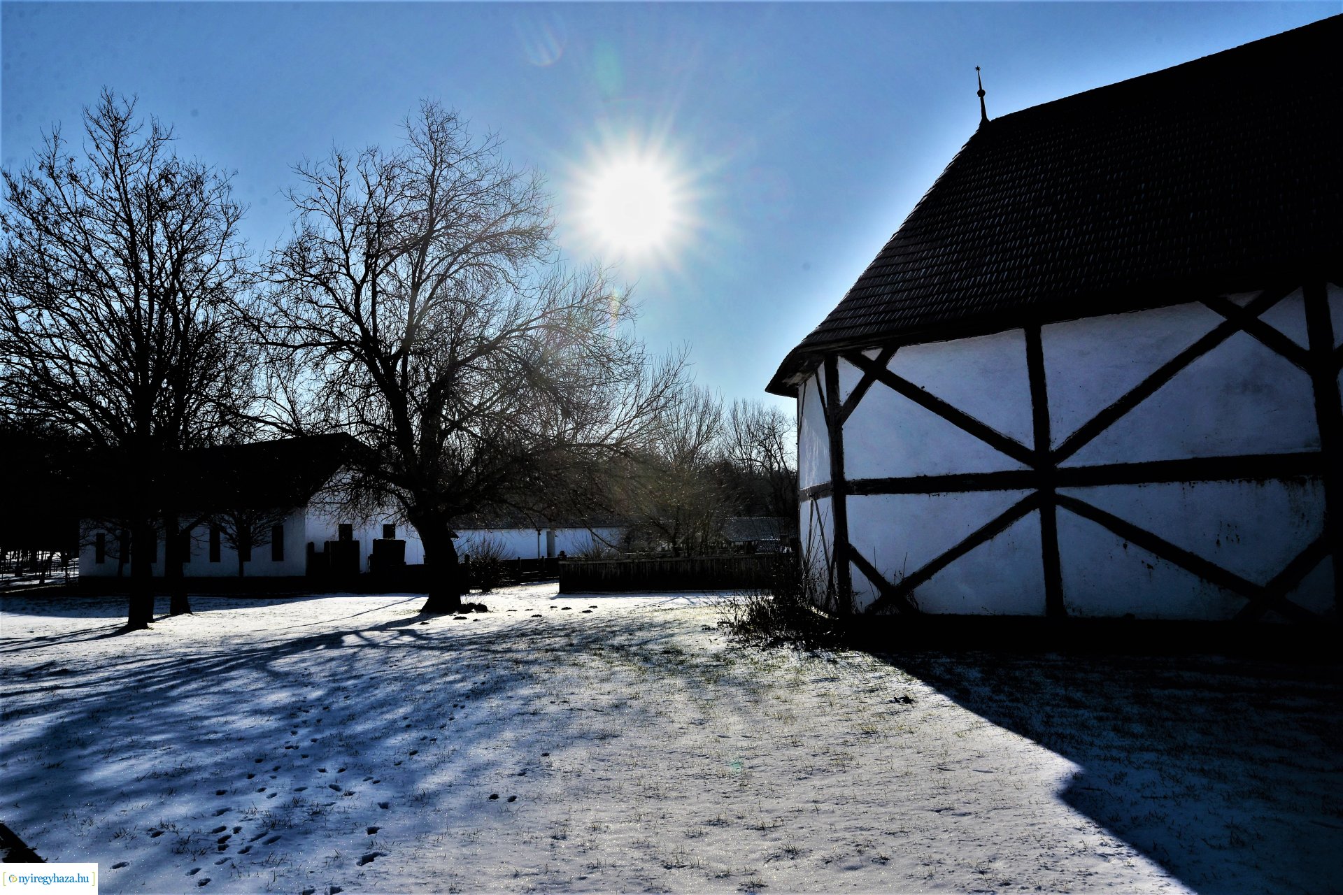 A tél szépségei a Sóstói Múzeumfaluban
