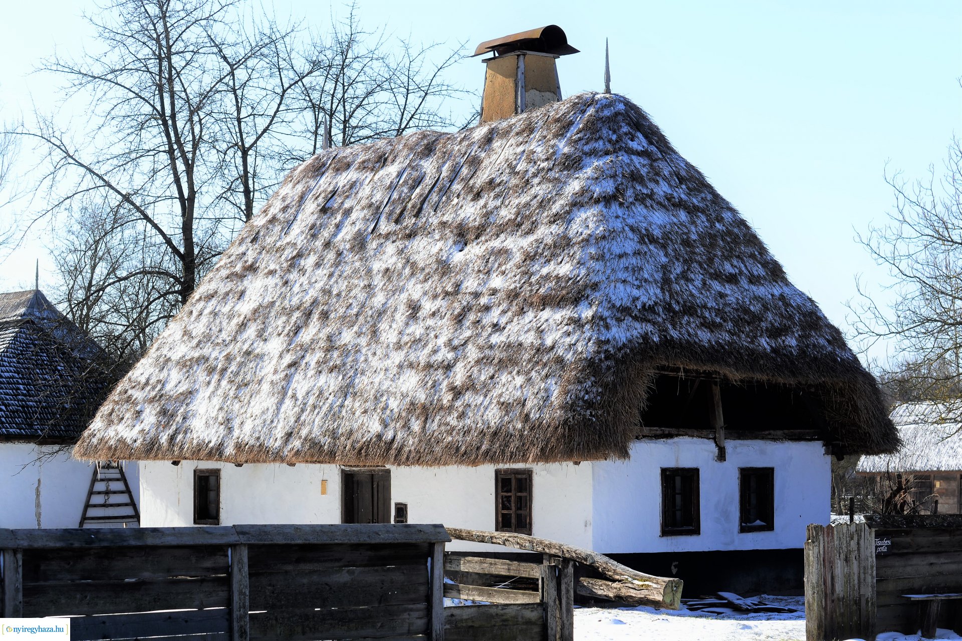 A tél szépségei a Sóstói Múzeumfaluban
