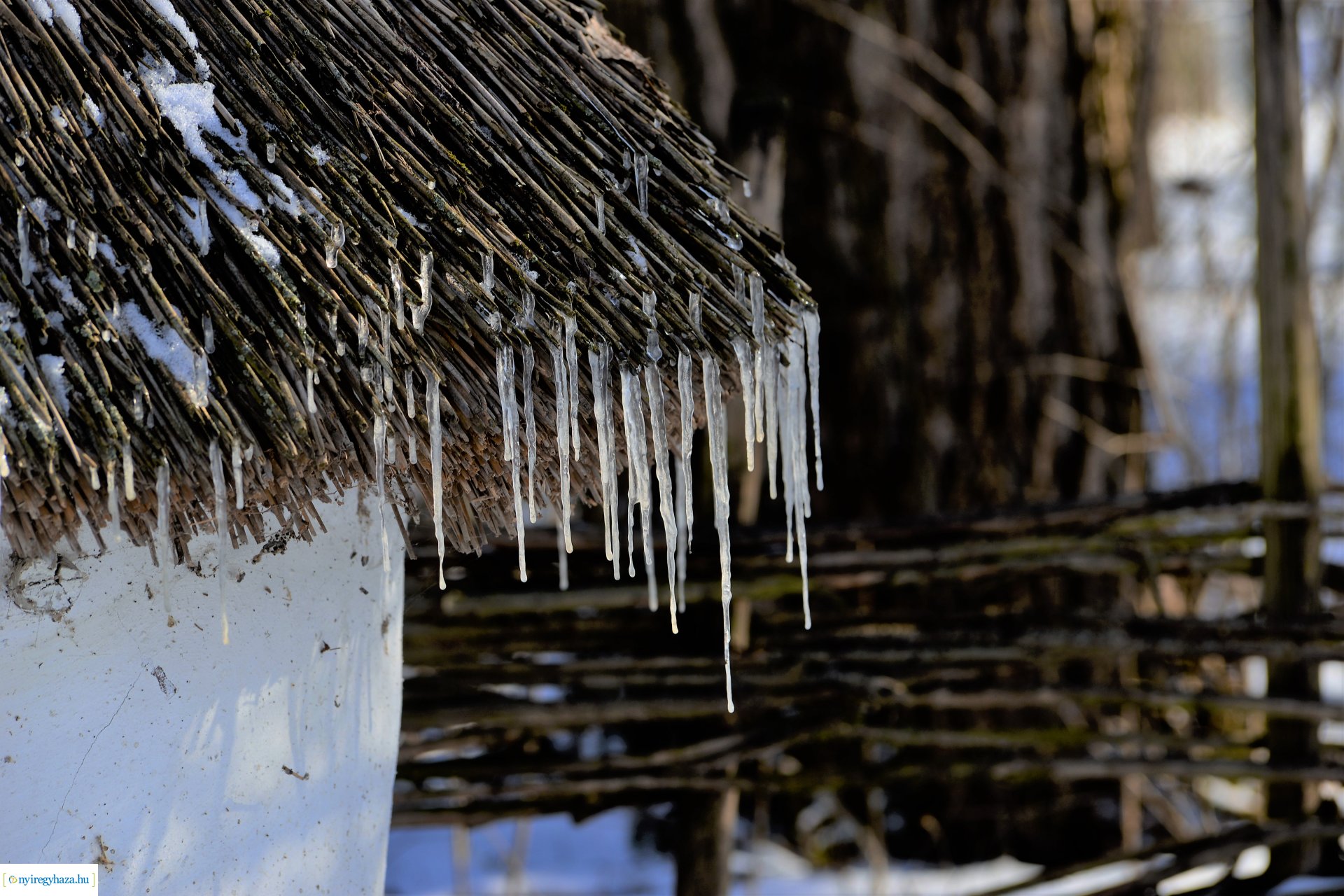 A tél szépségei a Sóstói Múzeumfaluban