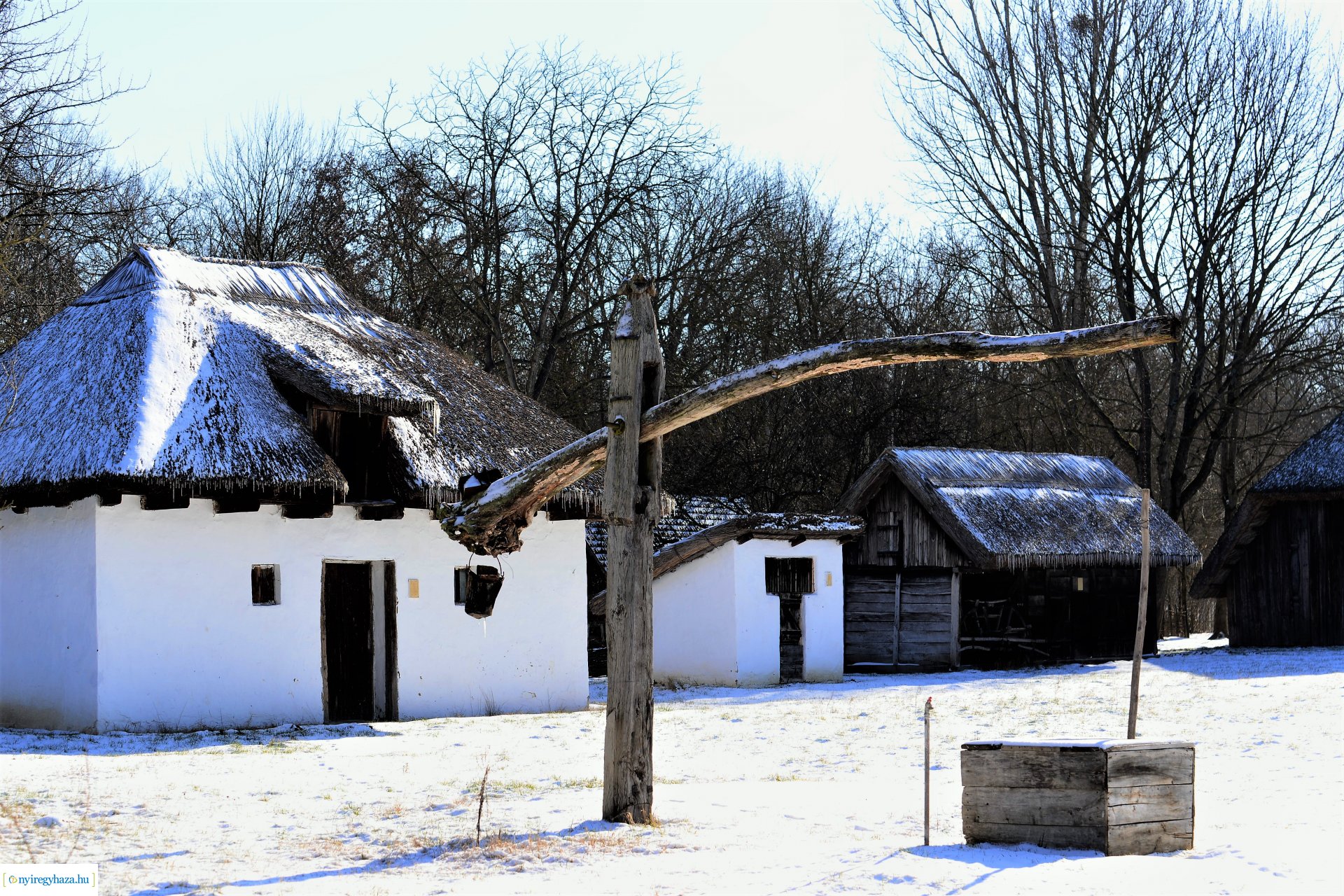 A tél szépségei a Sóstói Múzeumfaluban