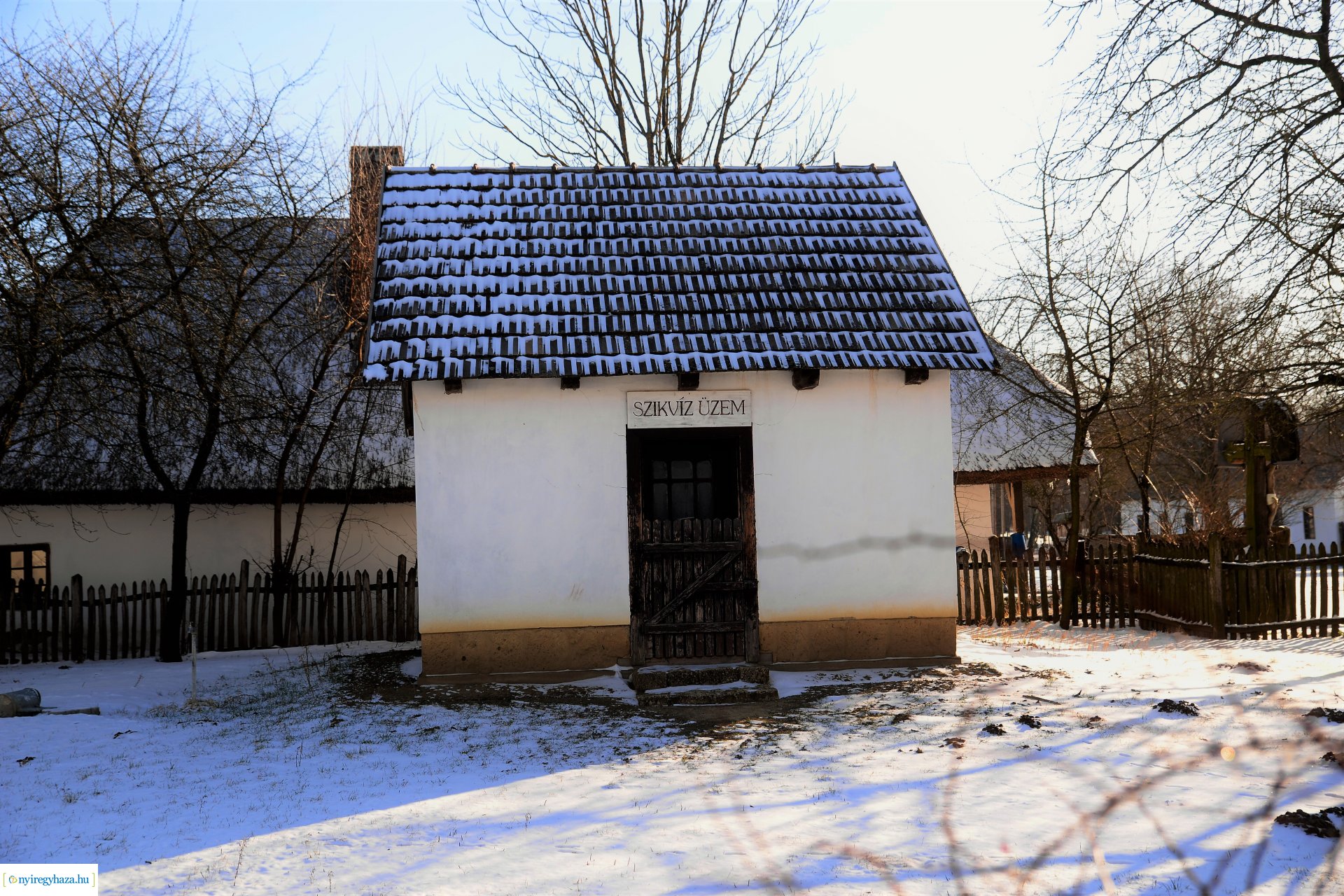 A tél szépségei a Sóstói Múzeumfaluban