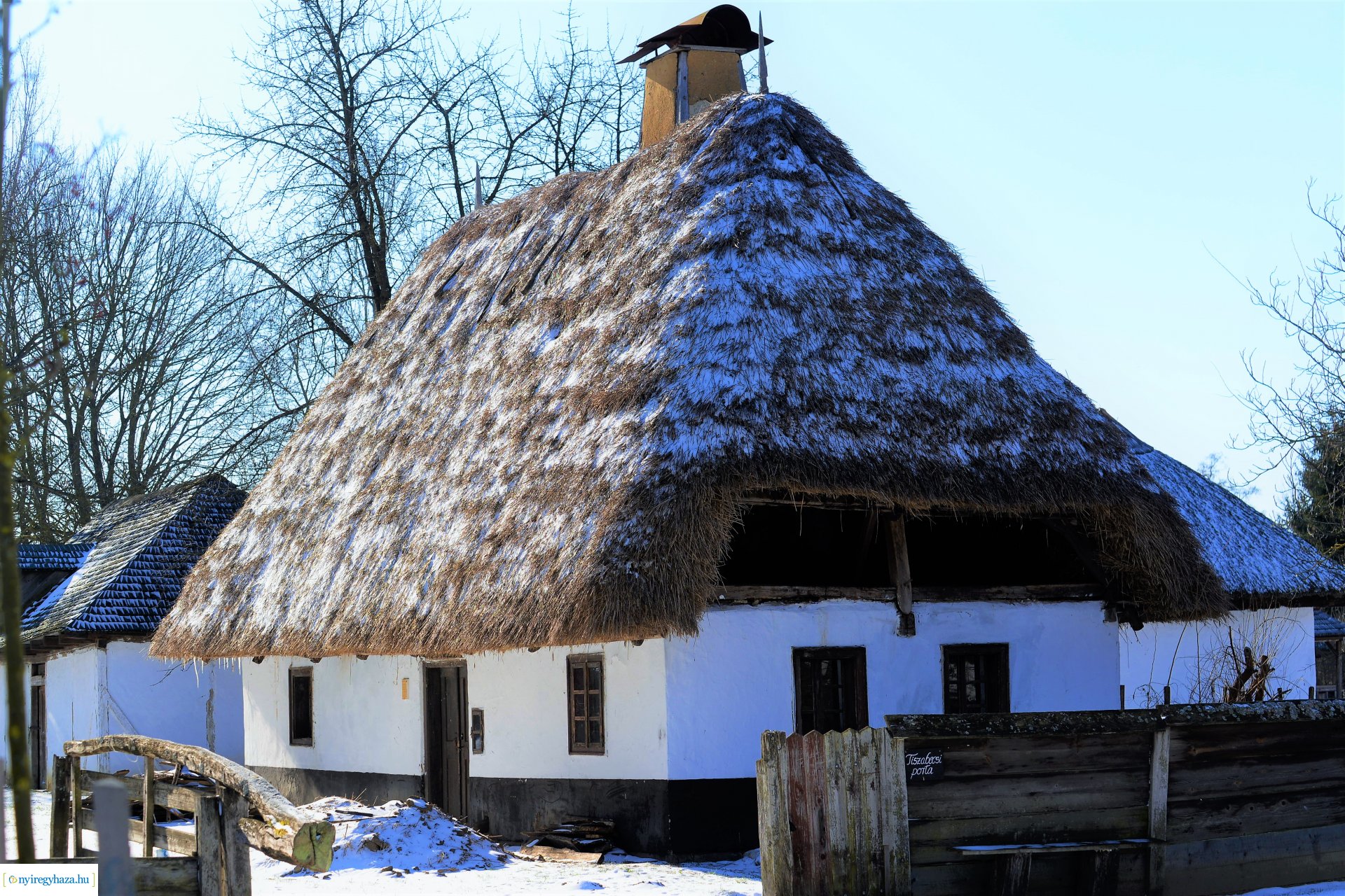 A tél szépségei a Sóstói Múzeumfaluban