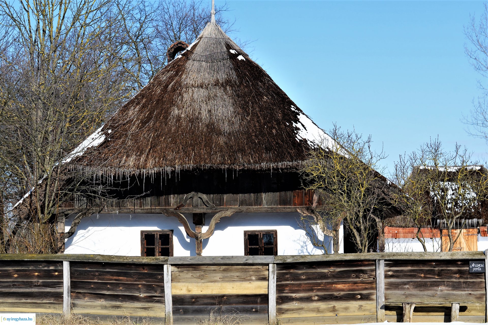 A tél szépségei a Sóstói Múzeumfaluban