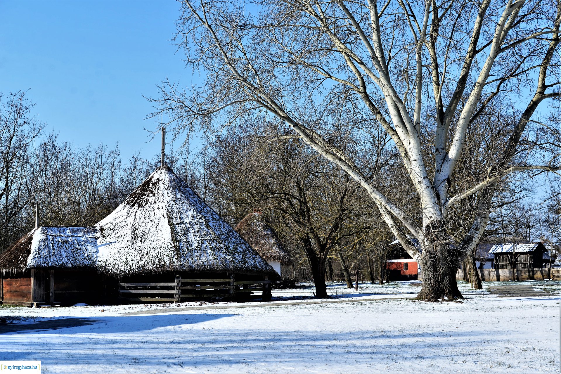 A tél szépségei a Sóstói Múzeumfaluban