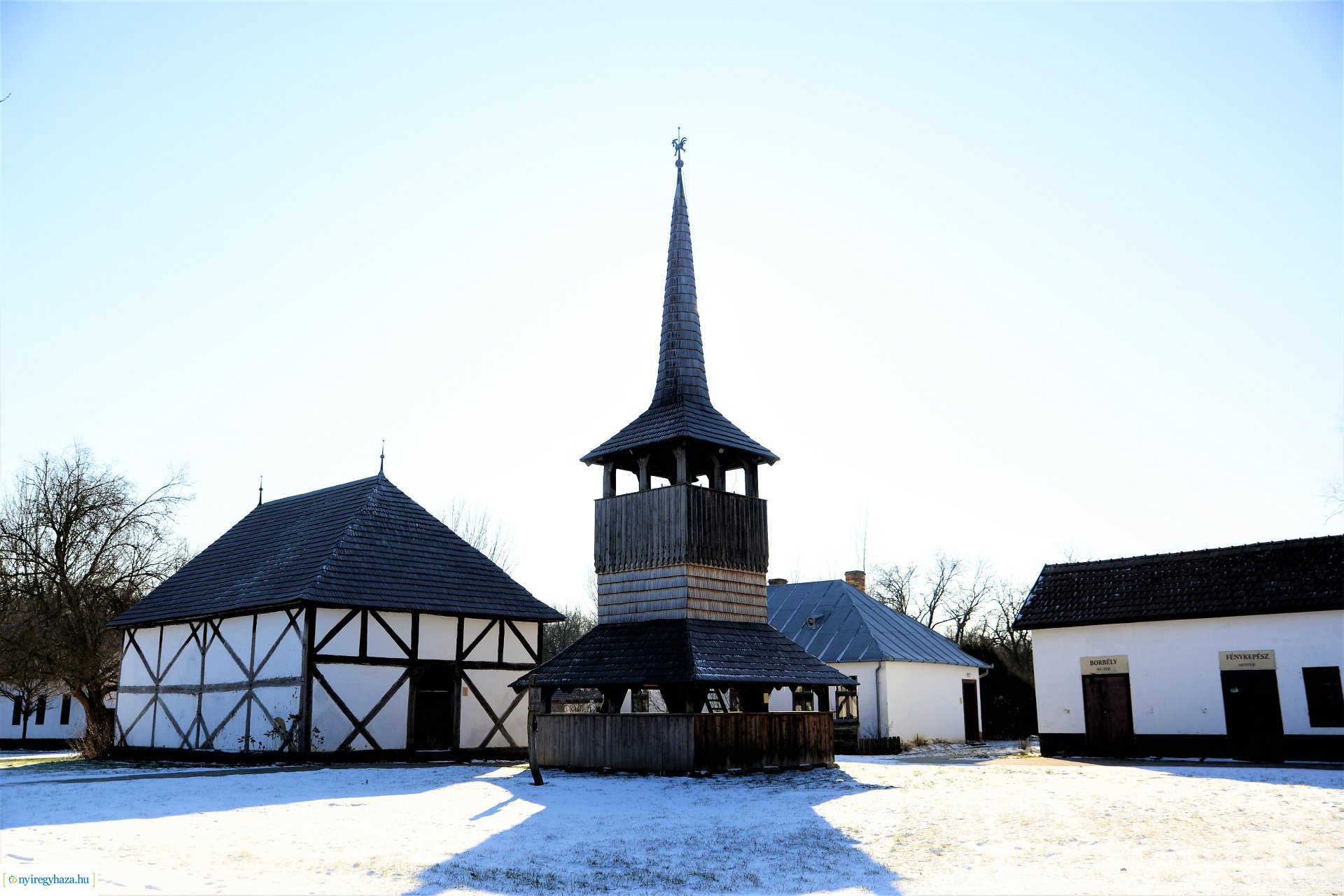 A tél szépségei a Sóstói Múzeumfaluban