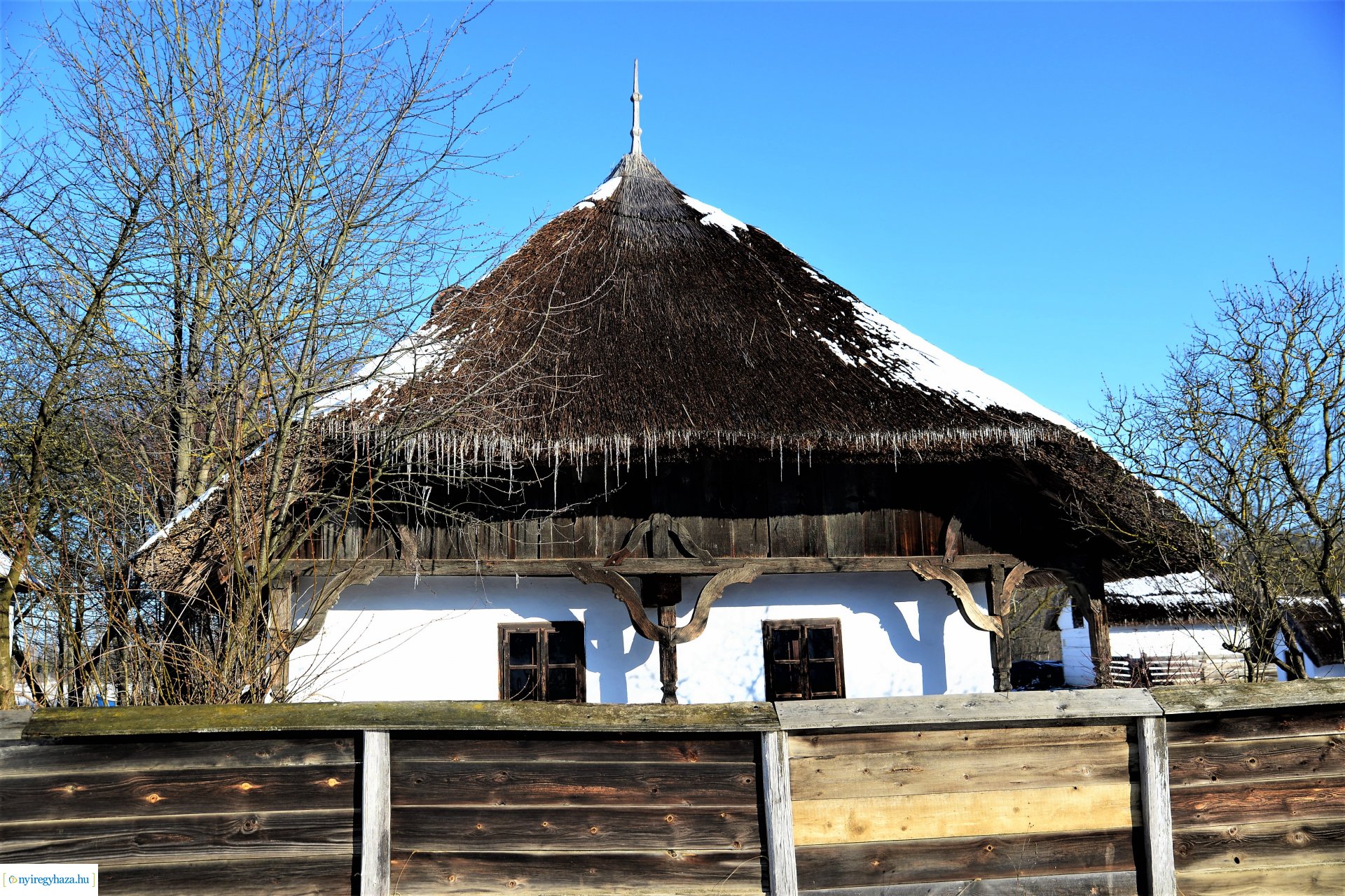 A tél szépségei a Sóstói Múzeumfaluban