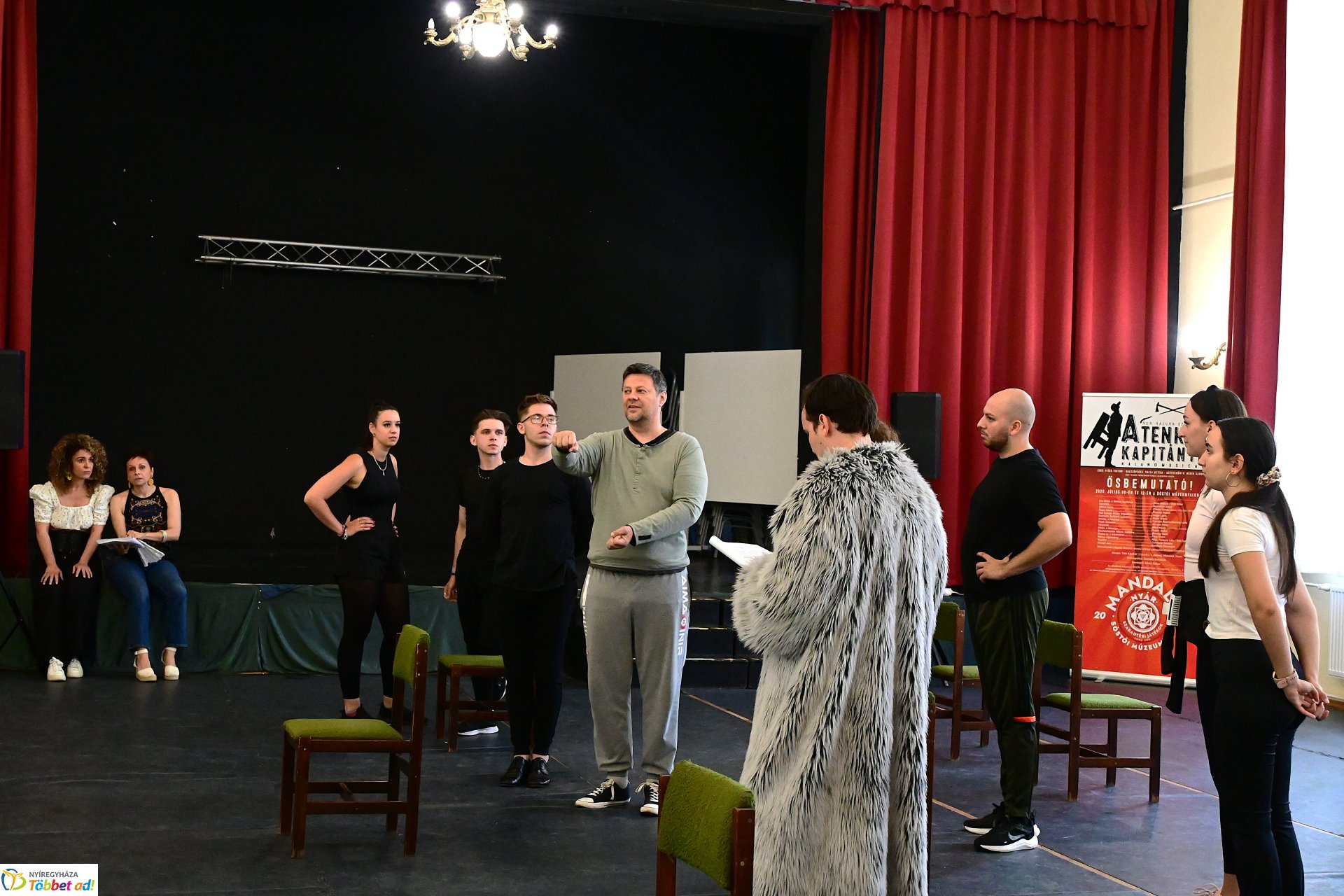 A Tenkes kapitánya kalandmusical próbáján jártunk