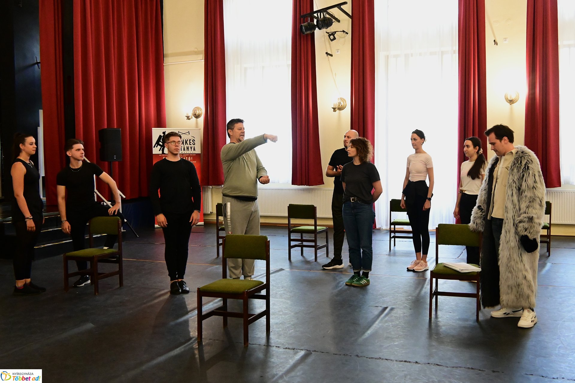 A Tenkes kapitánya kalandmusical próbáján jártunk