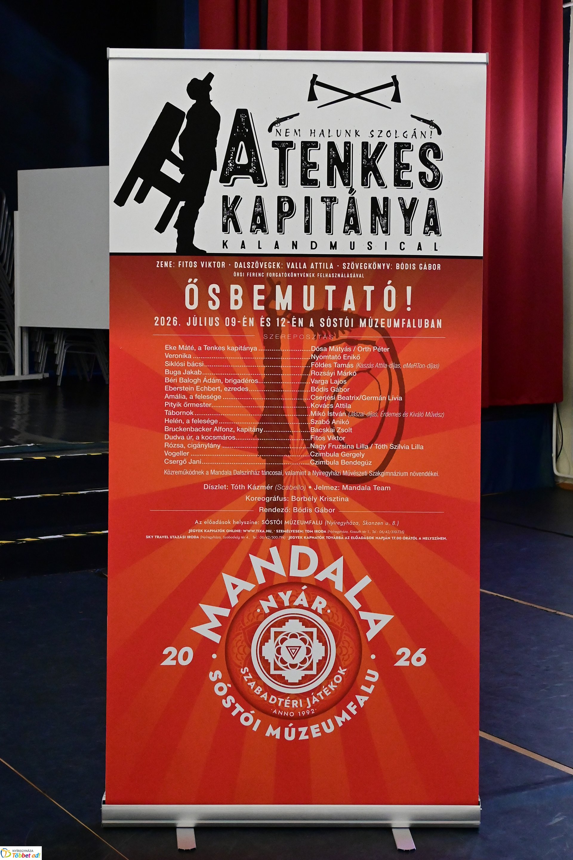A Tenkes kapitánya kalandmusical próbáján jártunk
